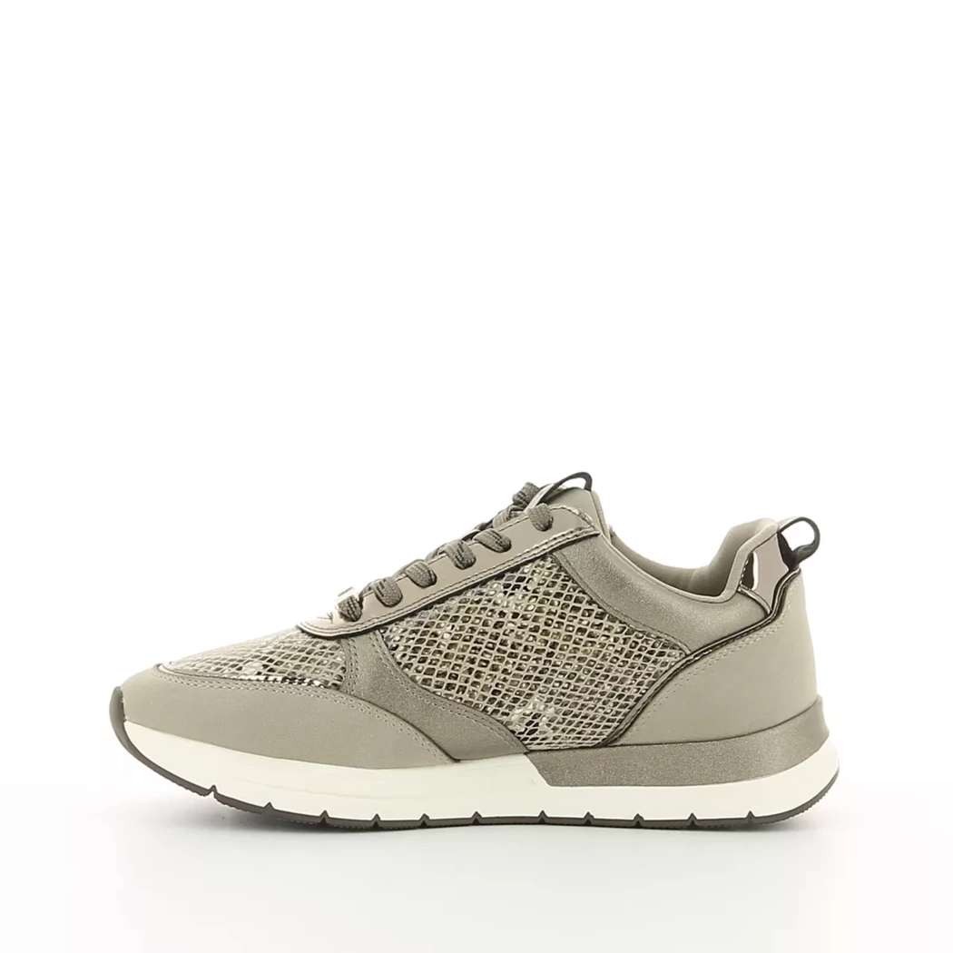 Image (4) de la chaussures Tamaris - Baskets Taupe en Multi-Matières