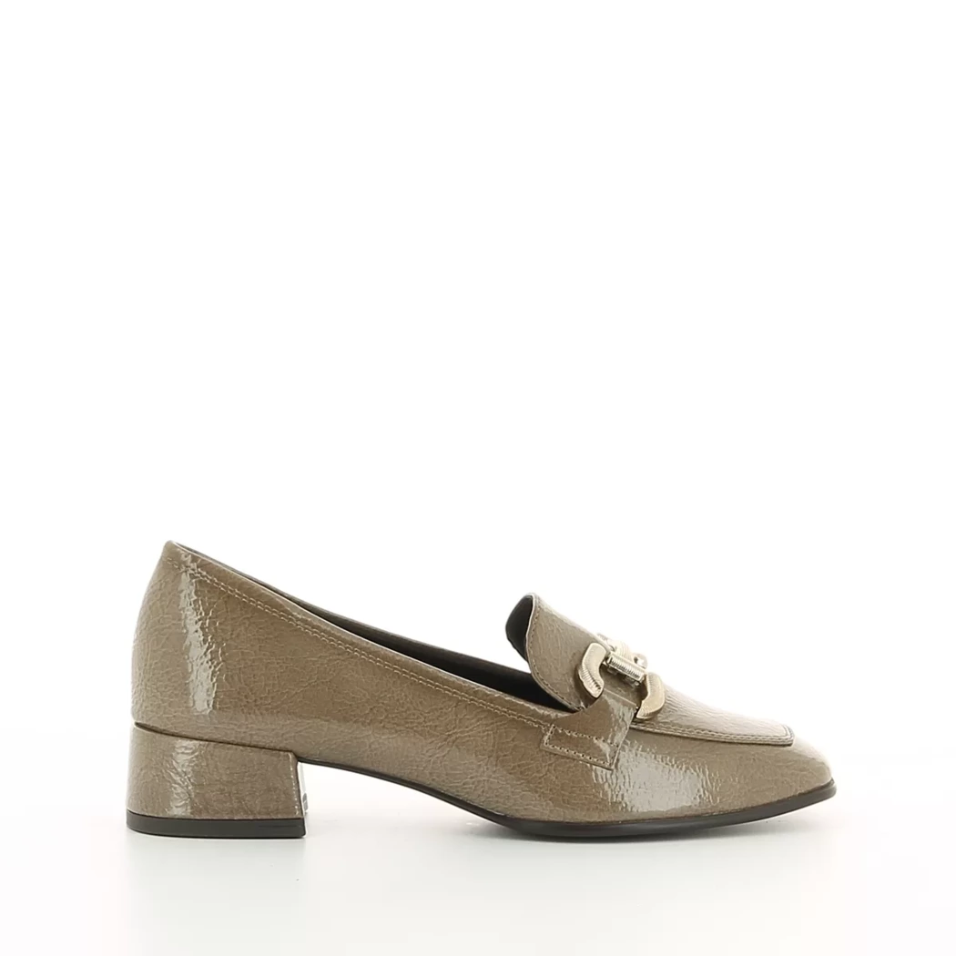 Image (2) de la chaussures Tamaris - Mocassins Taupe en Cuir synthétique