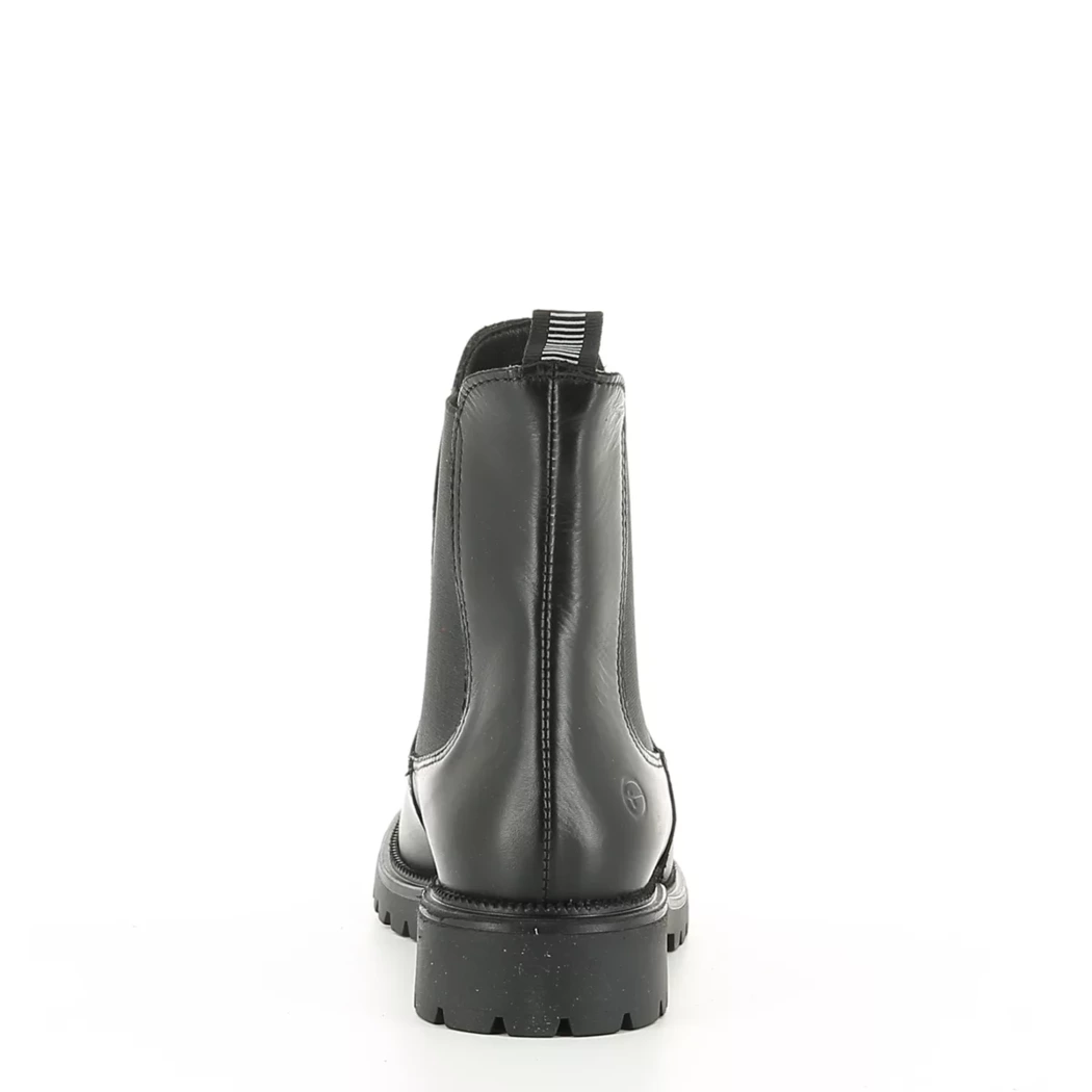 Image (3) de la chaussures Tamaris - Boots Noir en Cuir