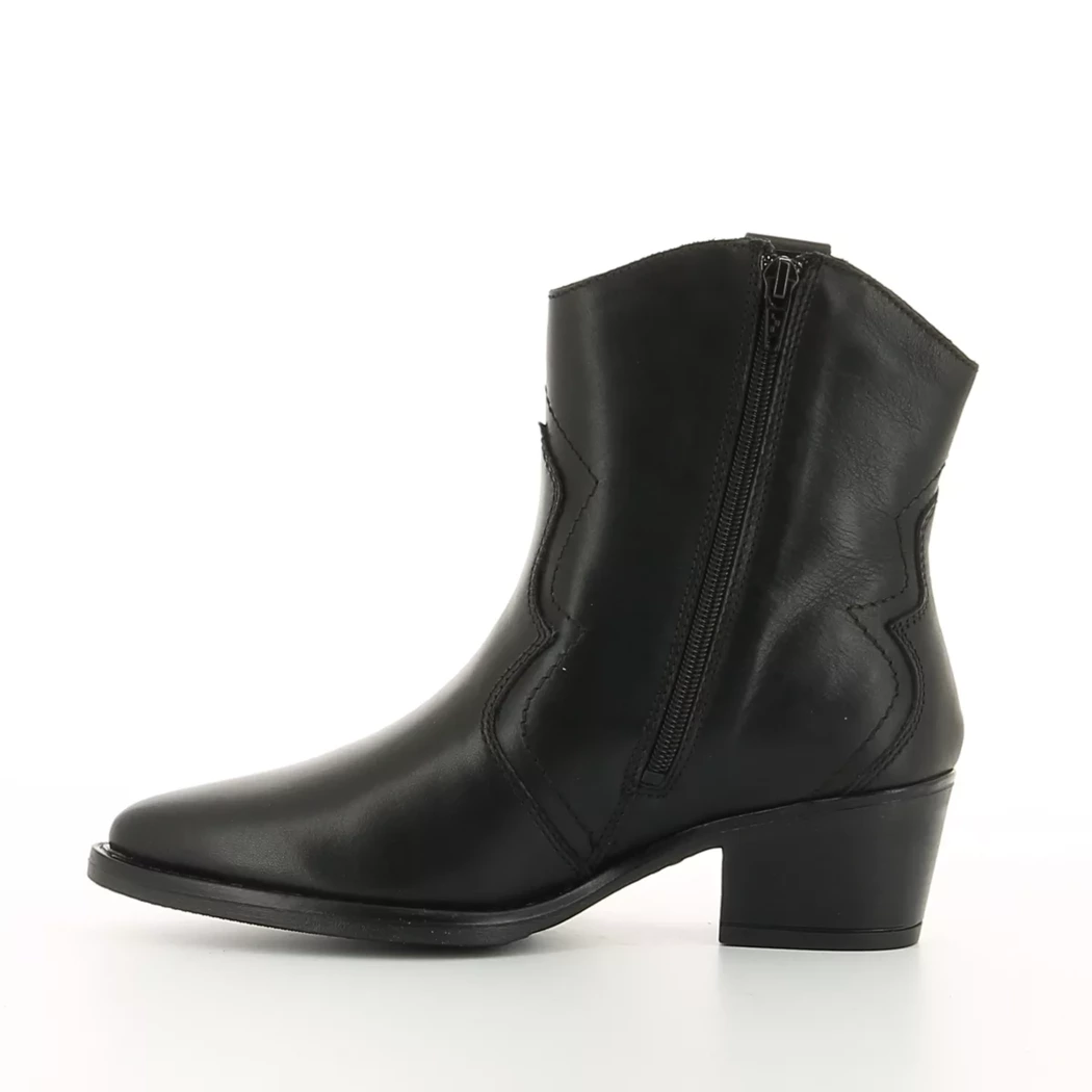 Image (4) de la chaussures Tamaris - Boots Noir en Cuir