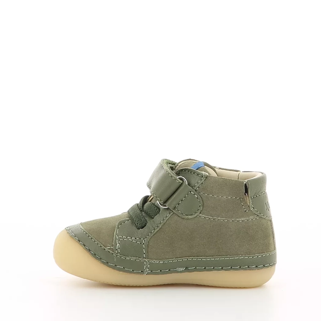 Image (4) de la chaussures Kickers - Bottines Vert en Cuir Image (4) de la chaussures Kickers - Bottines Vert en Cuir