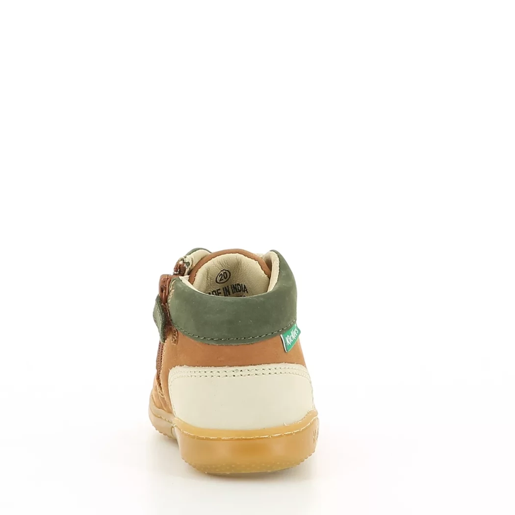 Image (3) de la chaussures Kickers - Bottines Cuir naturel / Cognac en Cuir nubuck Image (3) de la chaussures Kickers - Bottines Cuir naturel / Cognac en Cuir nubuck