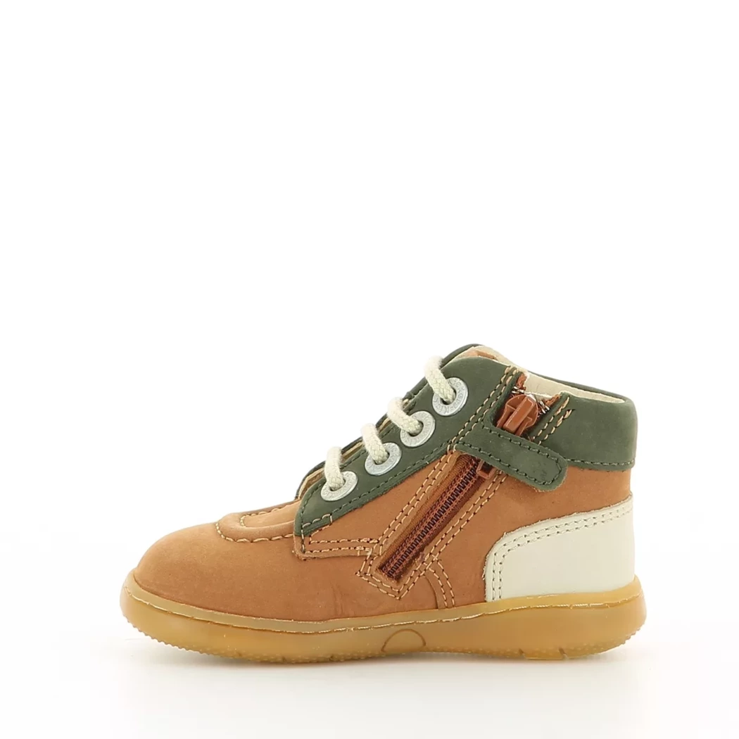 Image (4) de la chaussures Kickers - Bottines Cuir naturel / Cognac en Cuir nubuck Image (4) de la chaussures Kickers - Bottines Cuir naturel / Cognac en Cuir nubuck