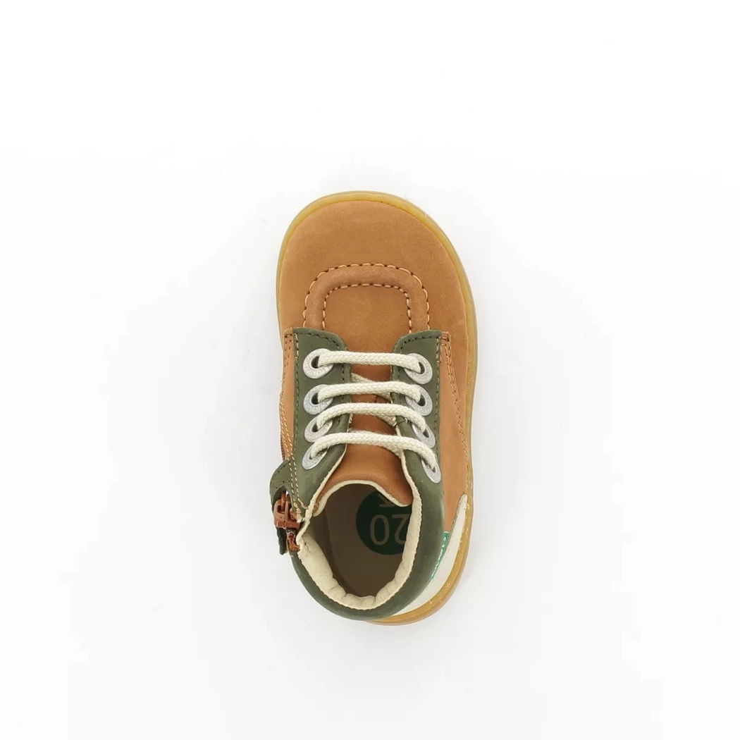 Image (6) de la chaussures Kickers - Bottines Cuir naturel / Cognac en Cuir nubuck Image (6) de la chaussures Kickers - Bottines Cuir naturel / Cognac en Cuir nubuck