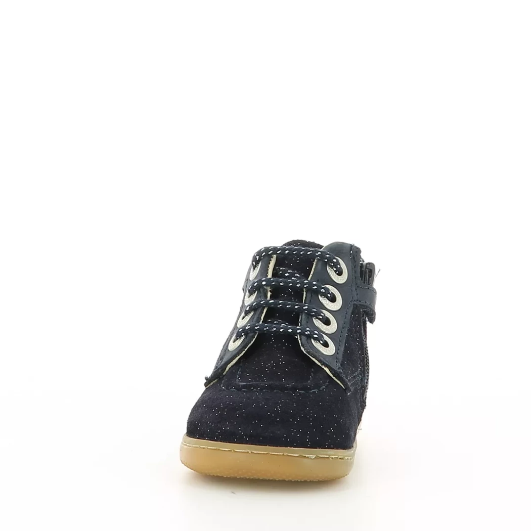 Image (5) de la chaussures Kickers - Bottines Bleu en Cuir nubuck Image (5) de la chaussures Kickers - Bottines Bleu en Cuir nubuck