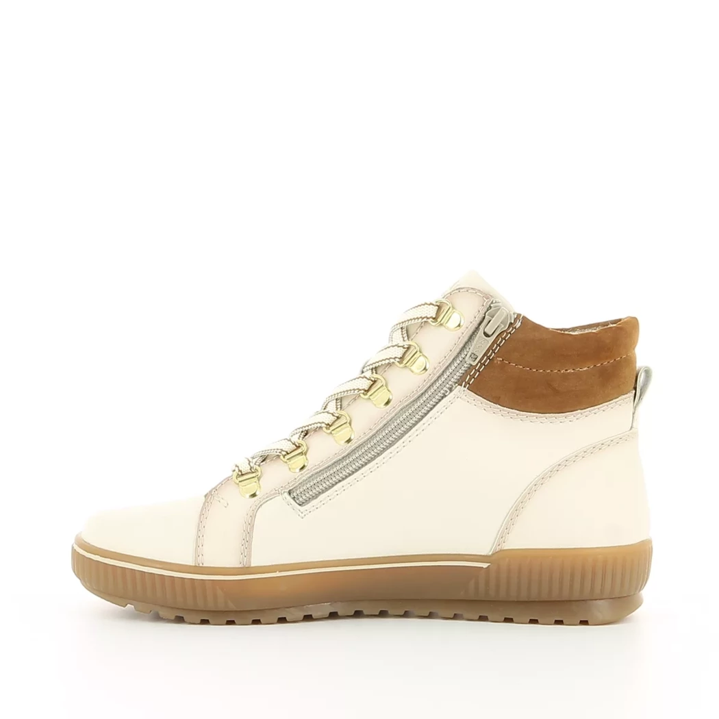 Image (4) de la chaussures Remonte - Bottines Beige en Cuir Image (4) de la chaussures Remonte - Bottines Beige en Cuir