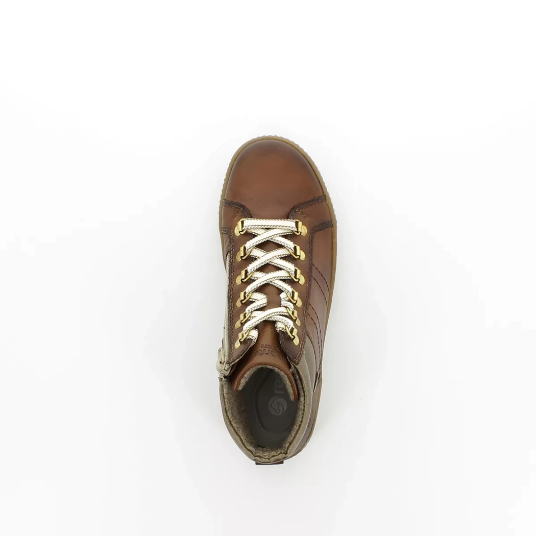 Image (6) de la chaussures Remonte - Bottines Cuir naturel / Cognac en Cuir