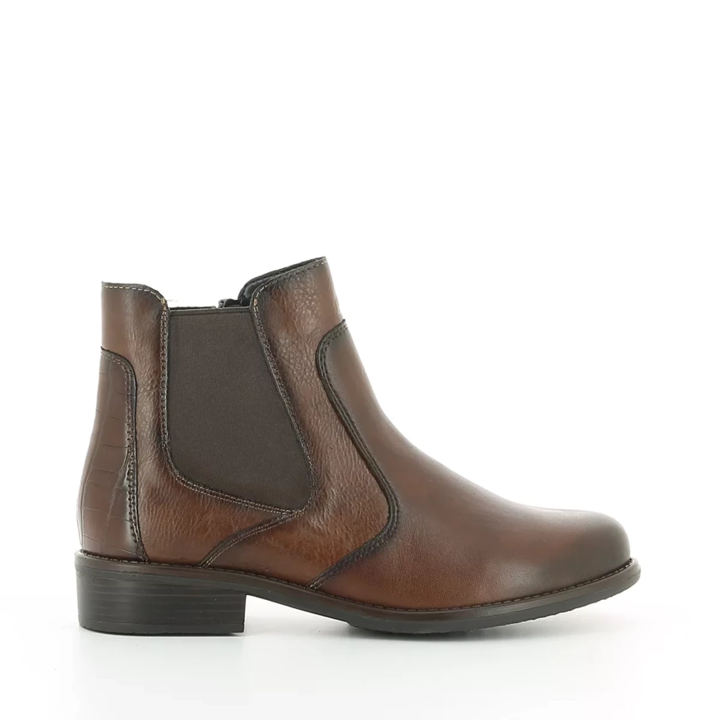 Image (2) de la chaussures Remonte - Boots Cuir naturel / Cognac en Cuir Image (2) de la chaussures Remonte - Boots Cuir naturel / Cognac en Cuir