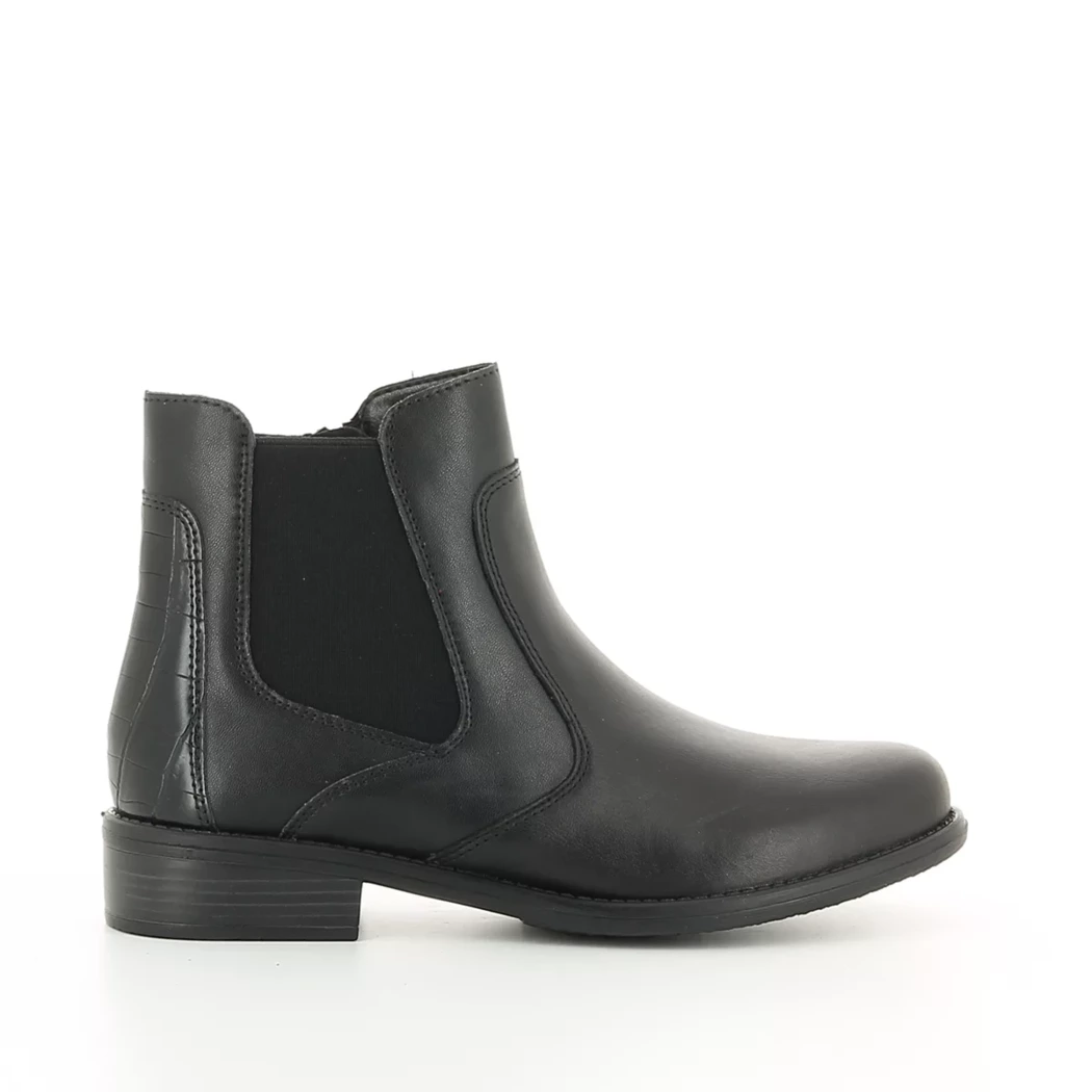 Image (2) de la chaussures Remonte - Boots Noir en Cuir Image (2) de la chaussures Remonte - Boots Noir en Cuir
