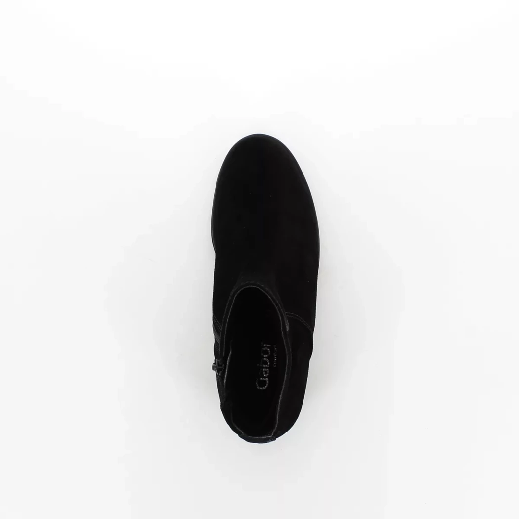 Image (6) de la chaussures Gabor - Boots Noir en Cuir nubuck