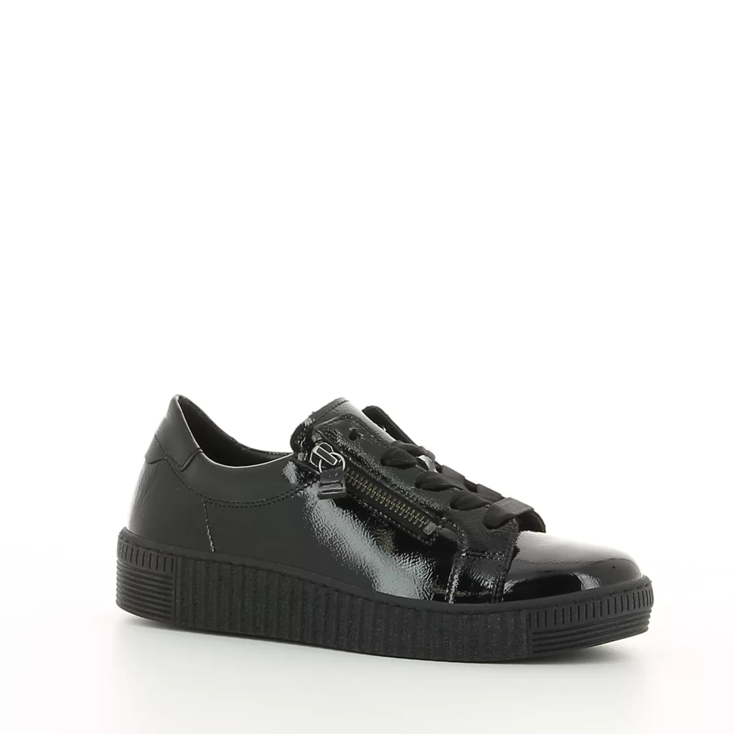 Image (1) de la chaussures Gabor - Baskets Noir en Cuir vernis