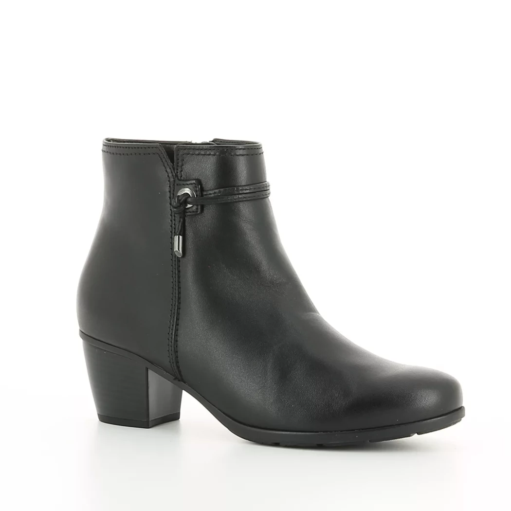 Image (1) de la chaussures Gabor - Boots Noir en Cuir