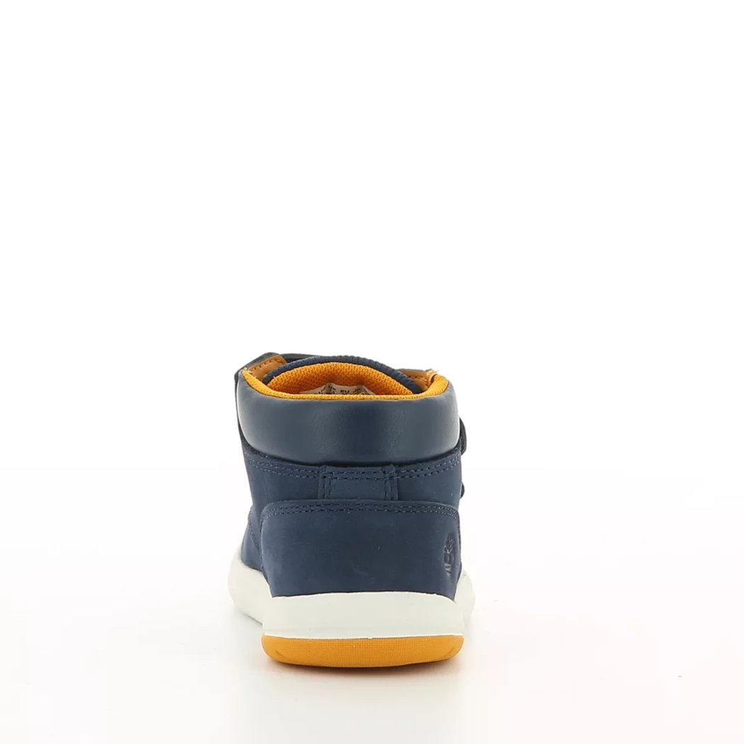 Image (3) de la chaussures Timberland - Bottines Bleu en Cuir nubuck