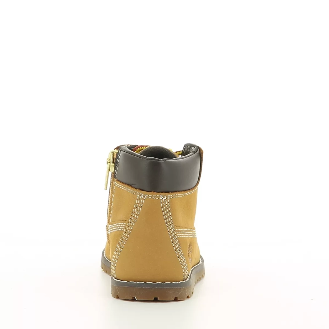 Image (3) de la chaussures Timberland - Bottines Cuir naturel / Cognac en Cuir nubuck