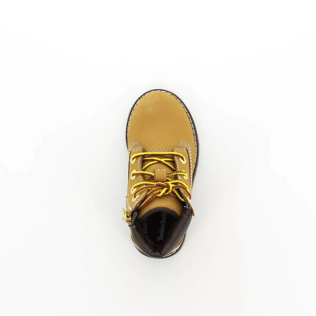 Image (6) de la chaussures Timberland - Bottines Cuir naturel / Cognac en Cuir nubuck