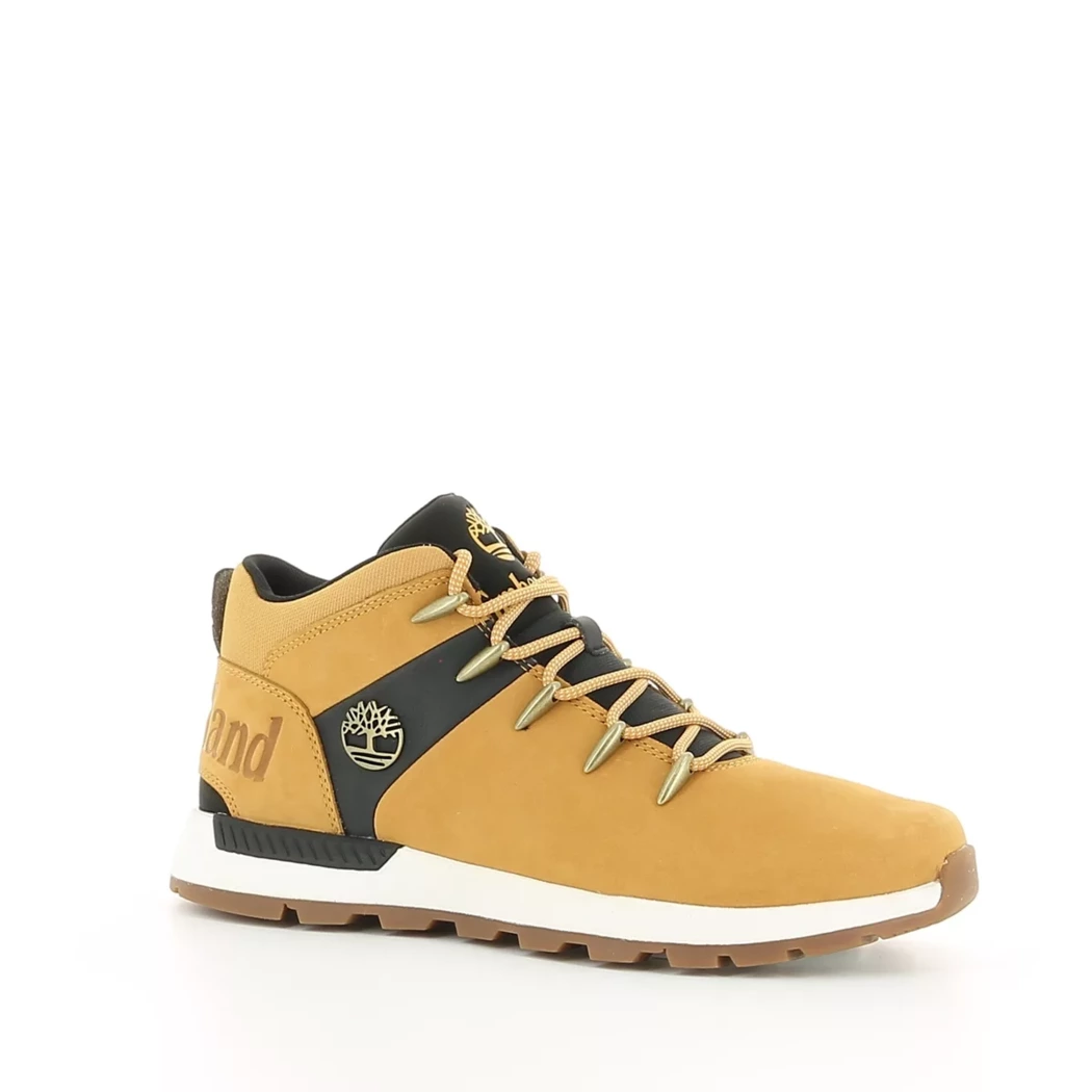 Image (1) de la chaussures Timberland - Bottines Cuir naturel / Cognac en Cuir nubuck