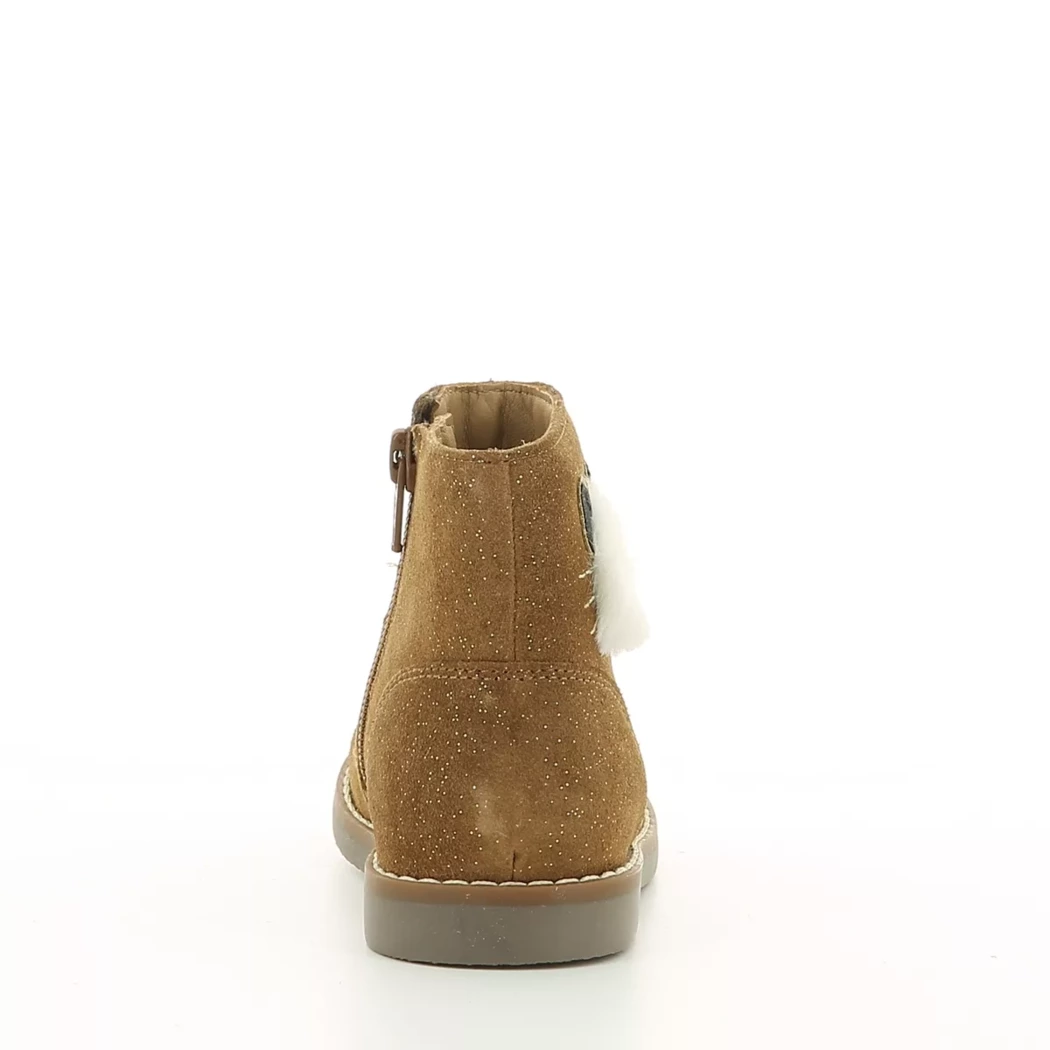 Image (3) de la chaussures Les Fees de Bengale - Boots Cuir naturel / Cognac en Cuir synthétique