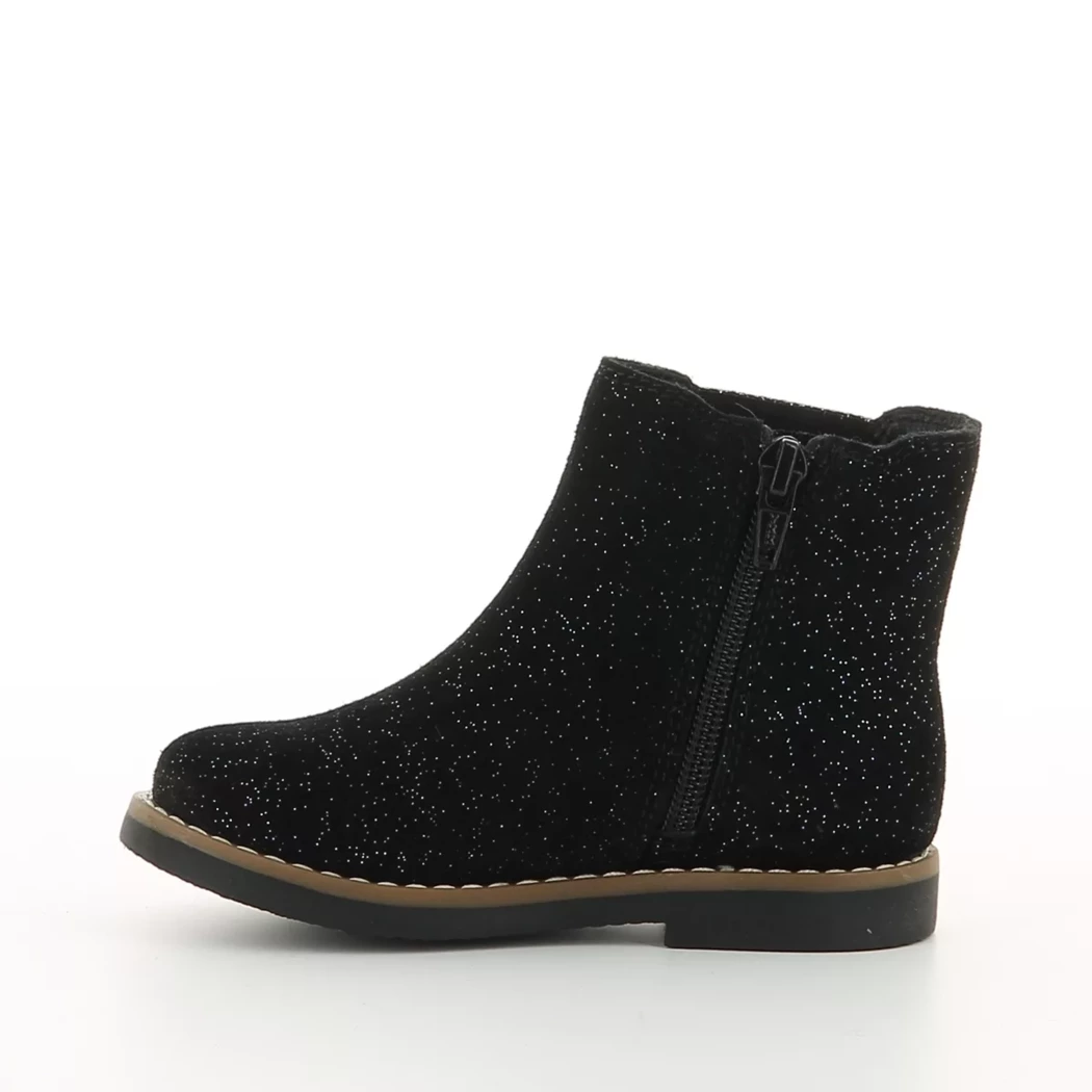 Image (4) de la chaussures Les Fees de Bengale - Boots Noir en Cuir