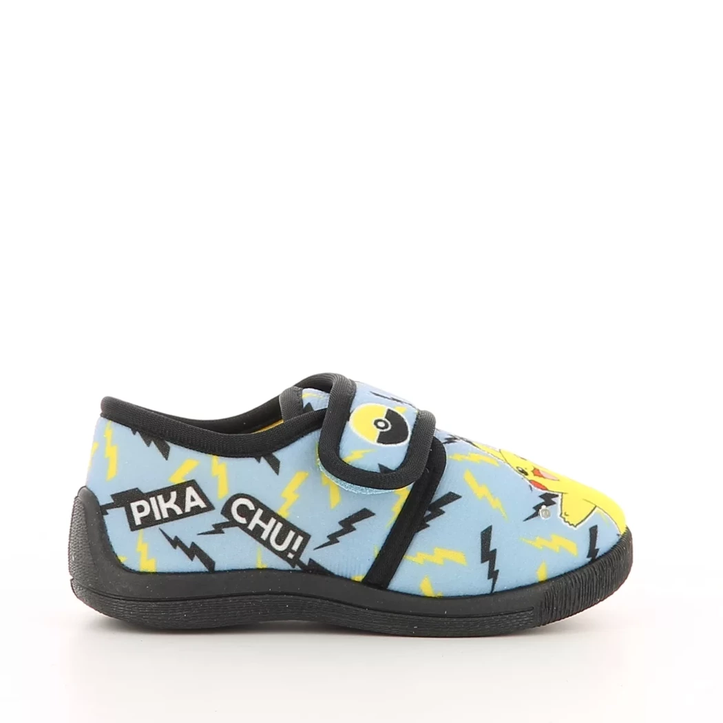 Image (2) de la chaussures Pokemon - Pantoufles et Chaussons Bleu en Textile