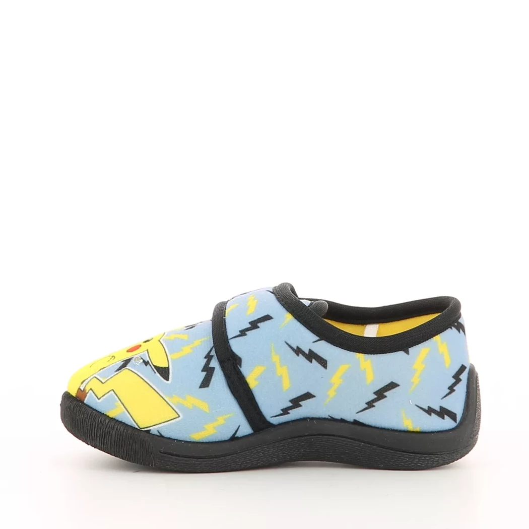 Image (4) de la chaussures Pokemon - Pantoufles et Chaussons Bleu en Textile