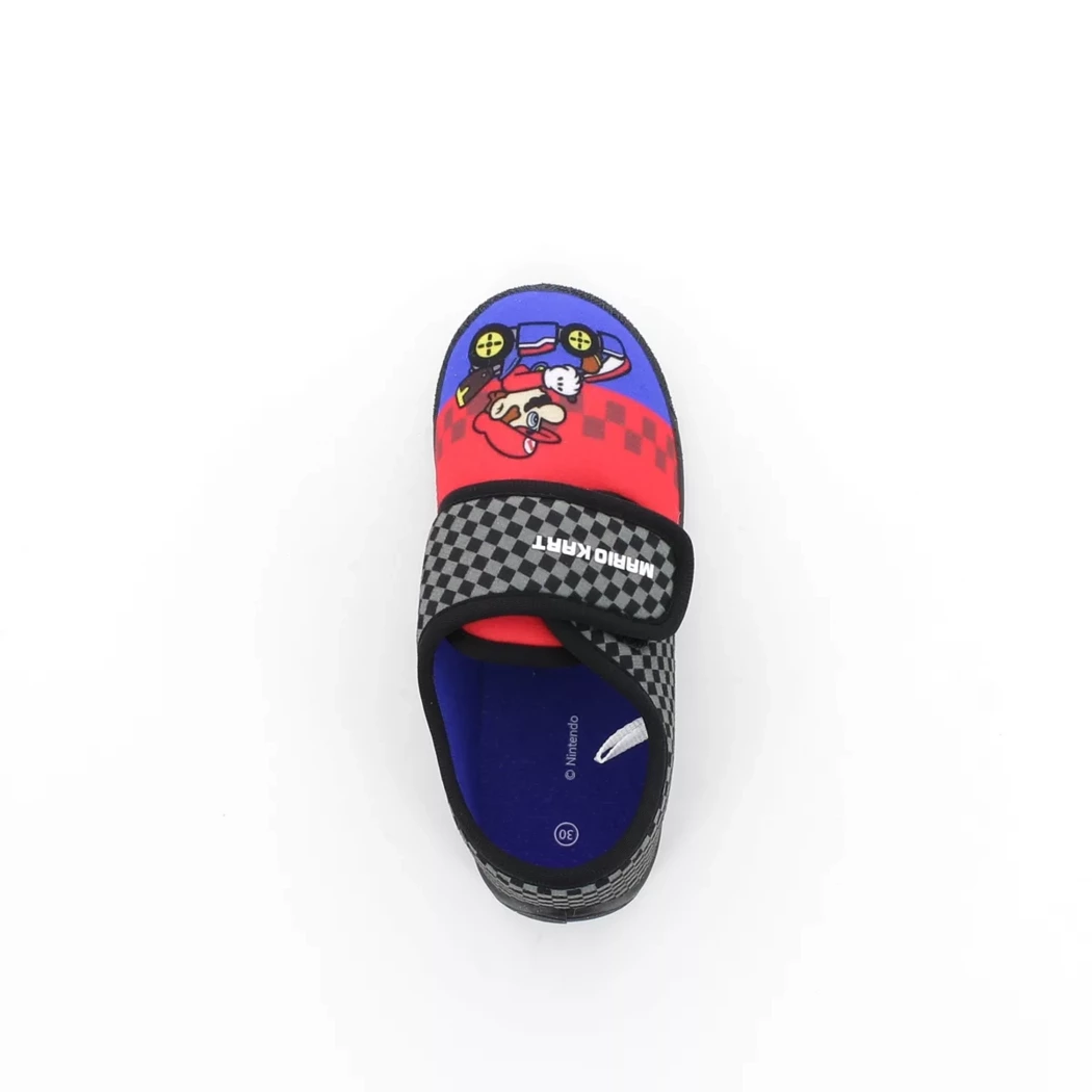 Image (6) de la chaussures Mario - Pantoufles et Chaussons Multicolore en Textile