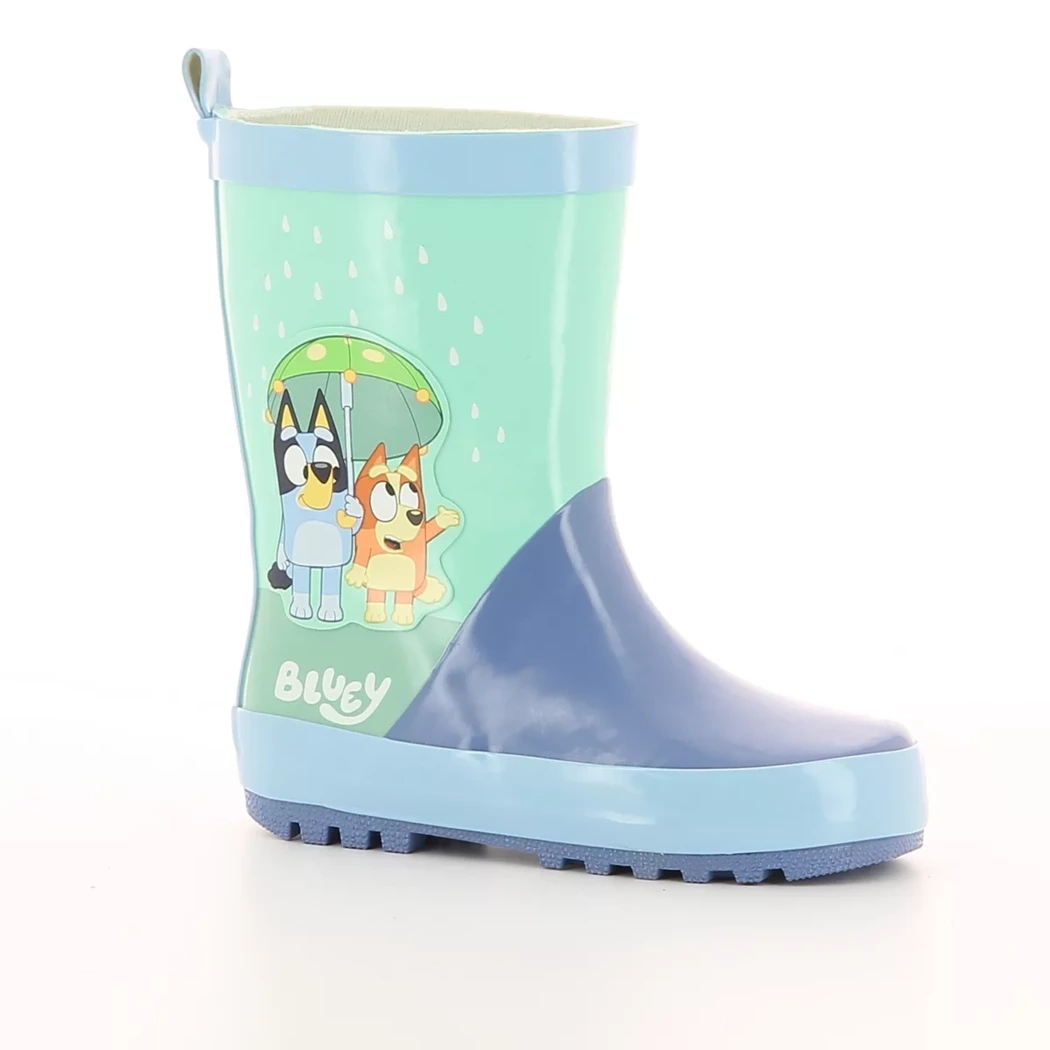 Image (1) de la chaussures Bluey - Bottes en caoutchouc Bleu en Caoutchouc