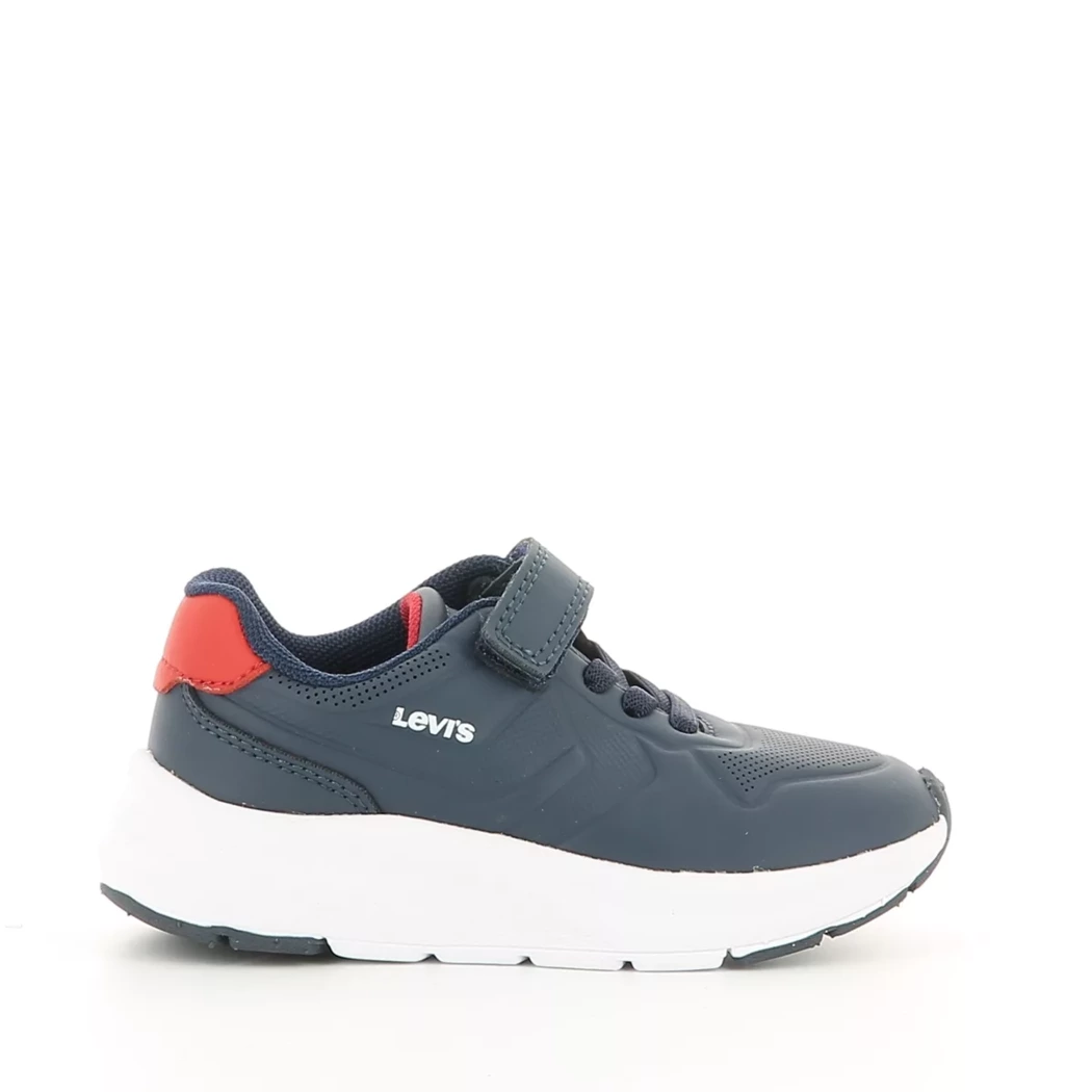 Image (2) de la chaussures Levi's - Baskets Bleu en Cuir synthétique