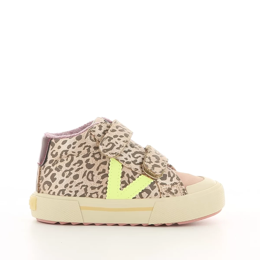 Image (2) de la chaussures Victoria - Bottines Rose en Cuir synthétique