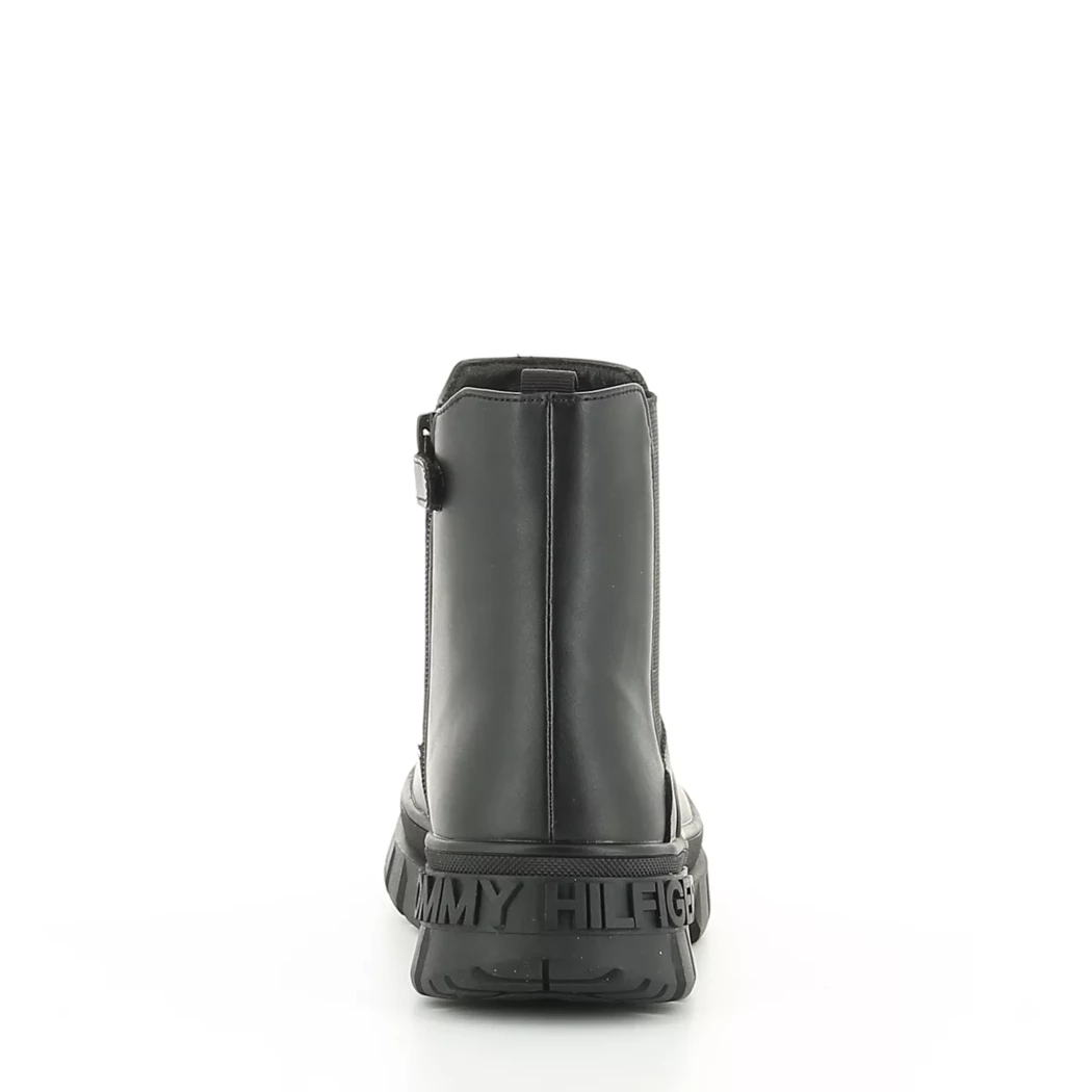 Image (3) de la chaussures Tommy Hilfiger - Boots Noir en Cuir synthétique