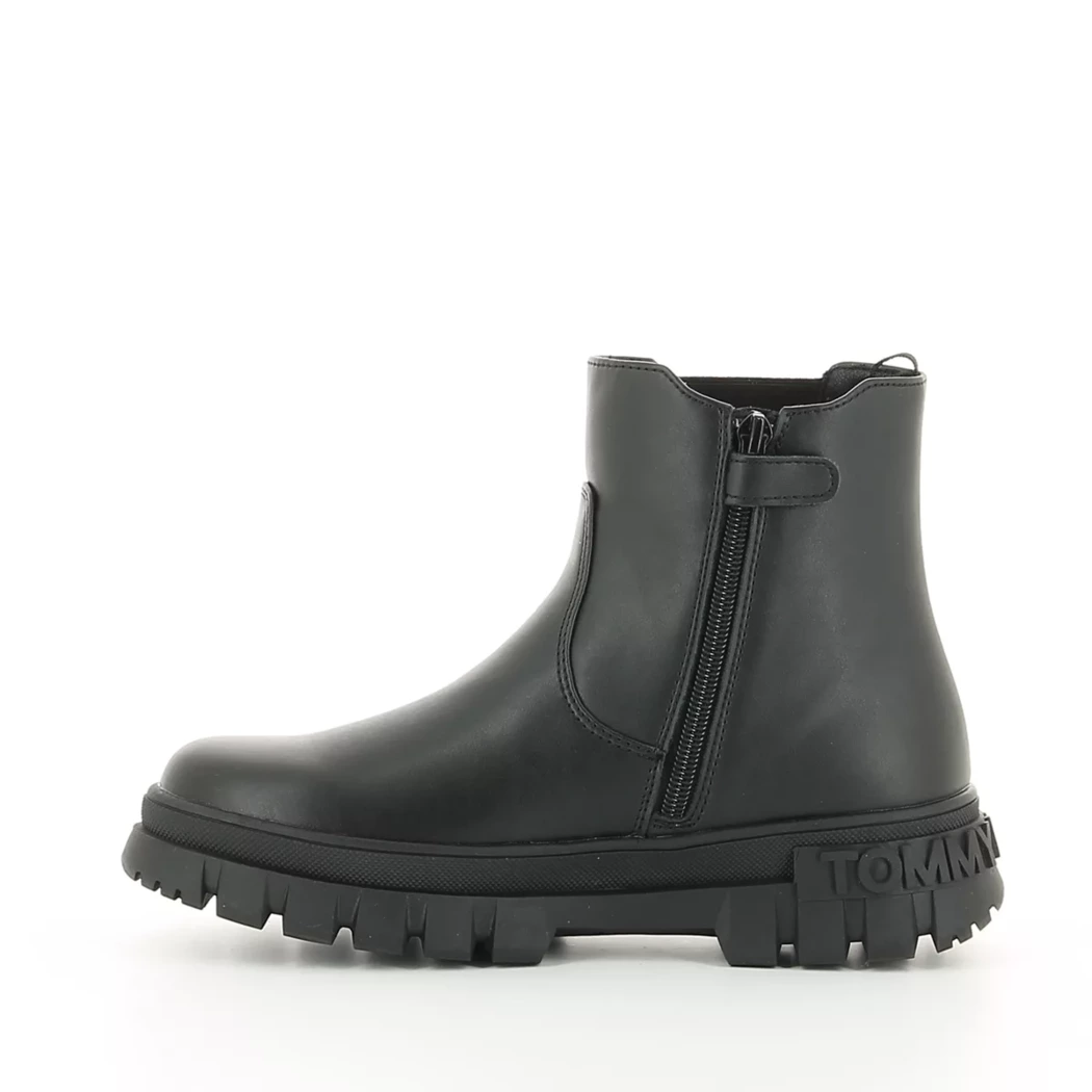 Image (4) de la chaussures Tommy Hilfiger - Boots Noir en Cuir synthétique
