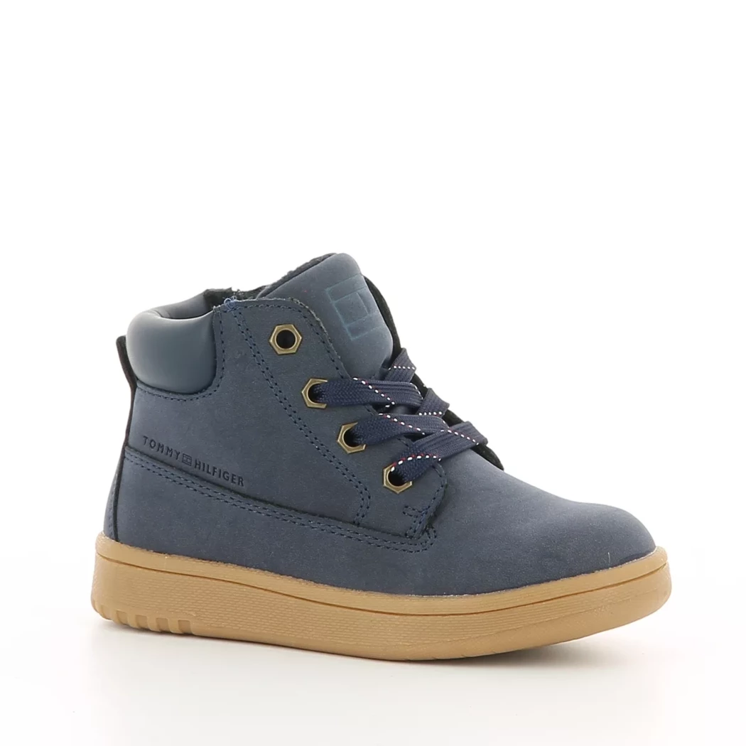 Image (1) de la chaussures Tommy Hilfiger - Bottines Bleu en Cuir synthétique