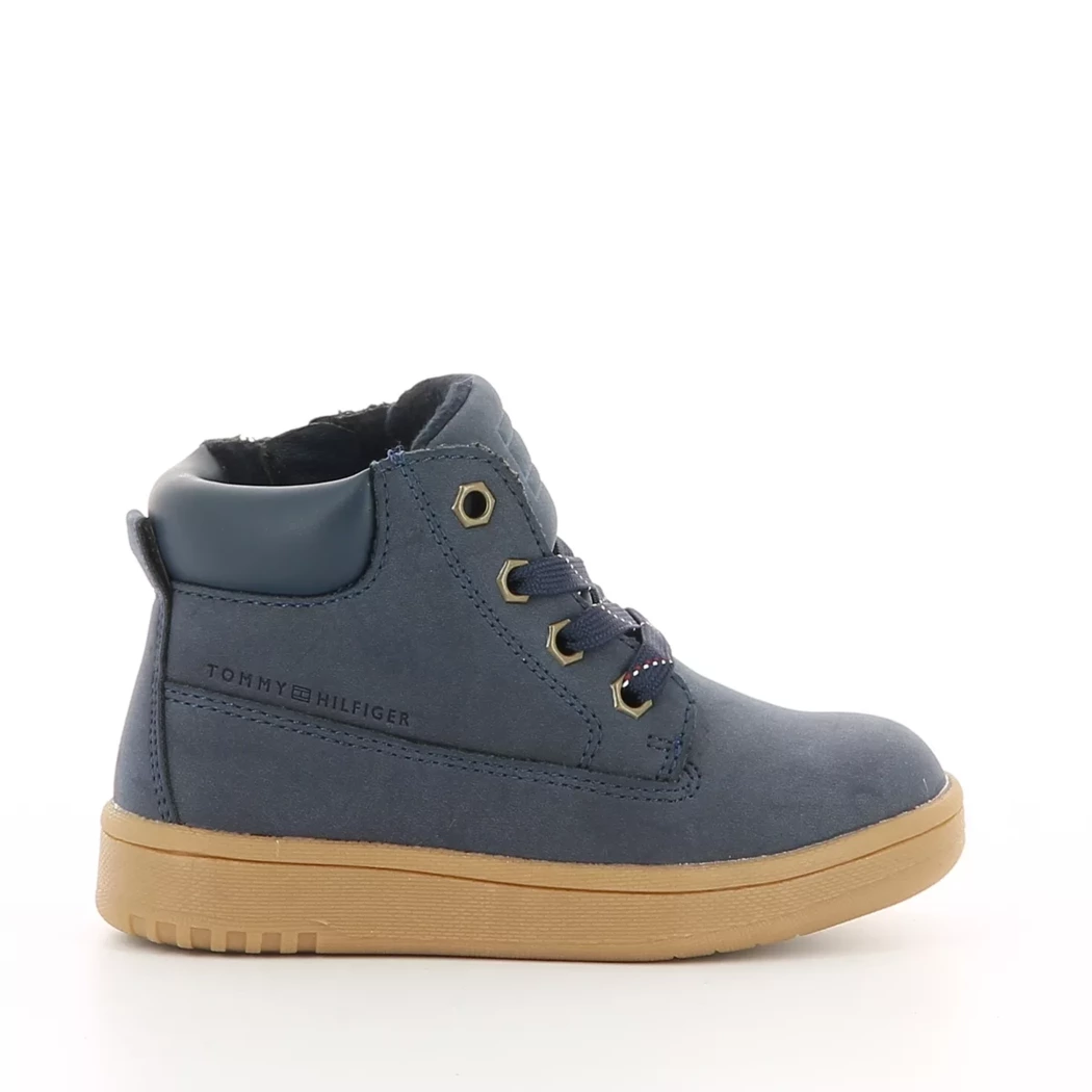 Image (2) de la chaussures Tommy Hilfiger - Bottines Bleu en Cuir synthétique