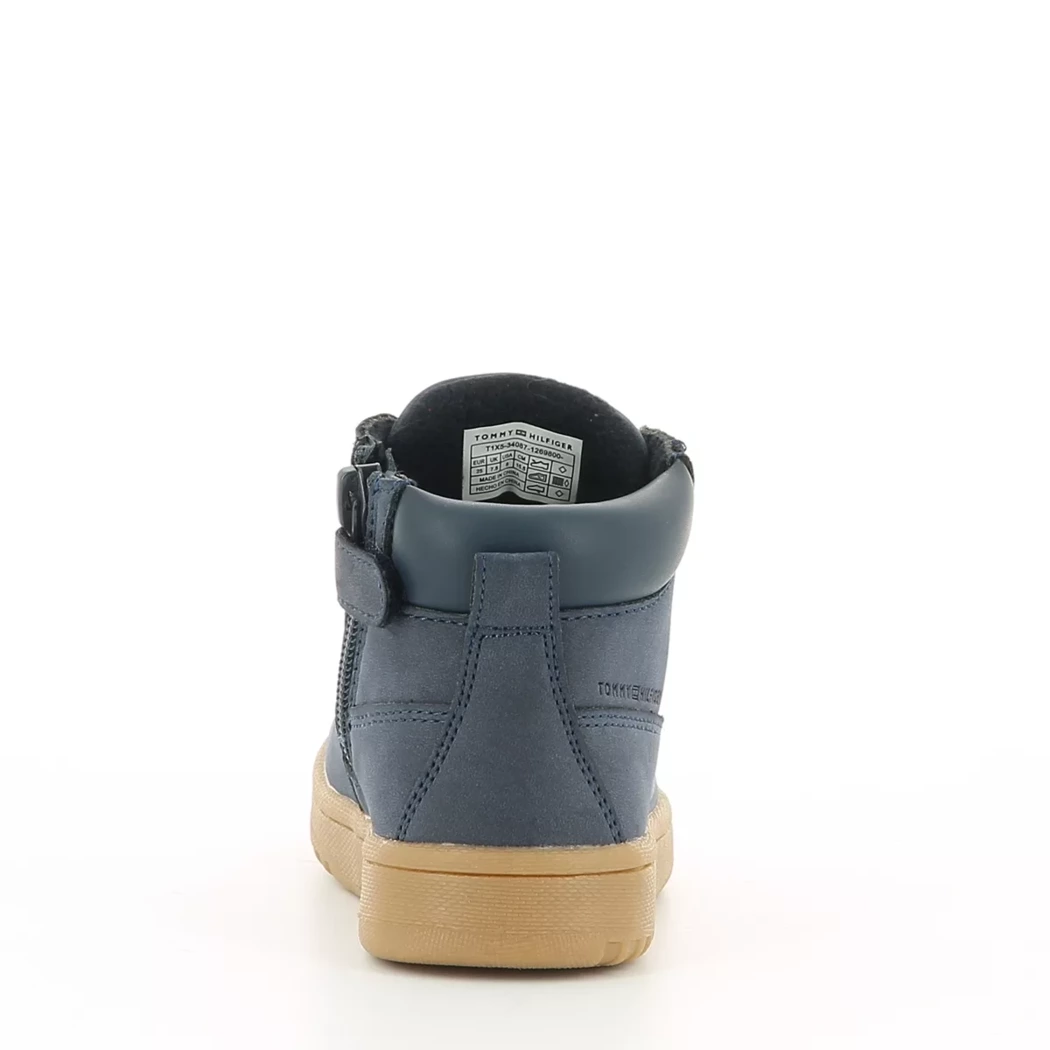 Image (3) de la chaussures Tommy Hilfiger - Bottines Bleu en Cuir synthétique
