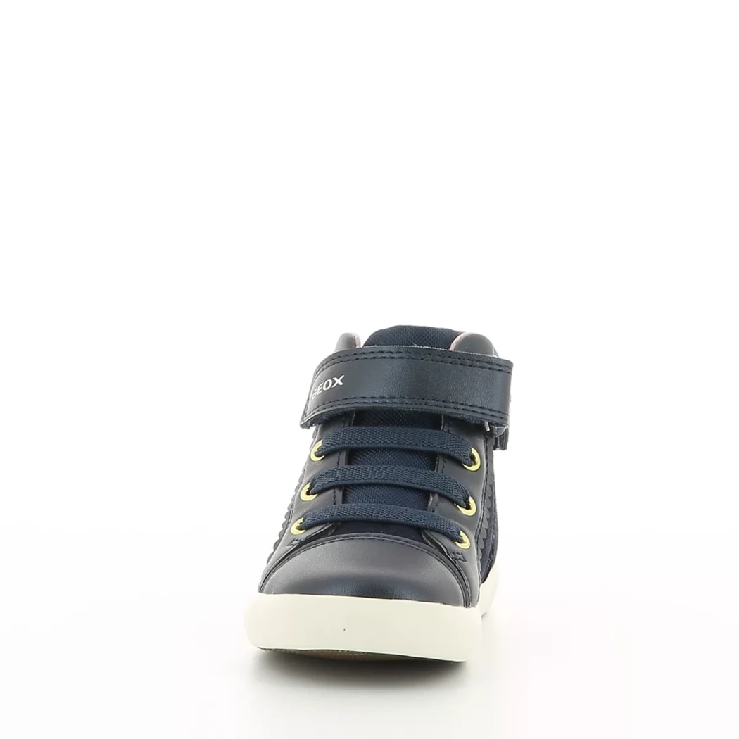 Image (5) de la chaussures Geox - Bottines Bleu en Cuir nubuck