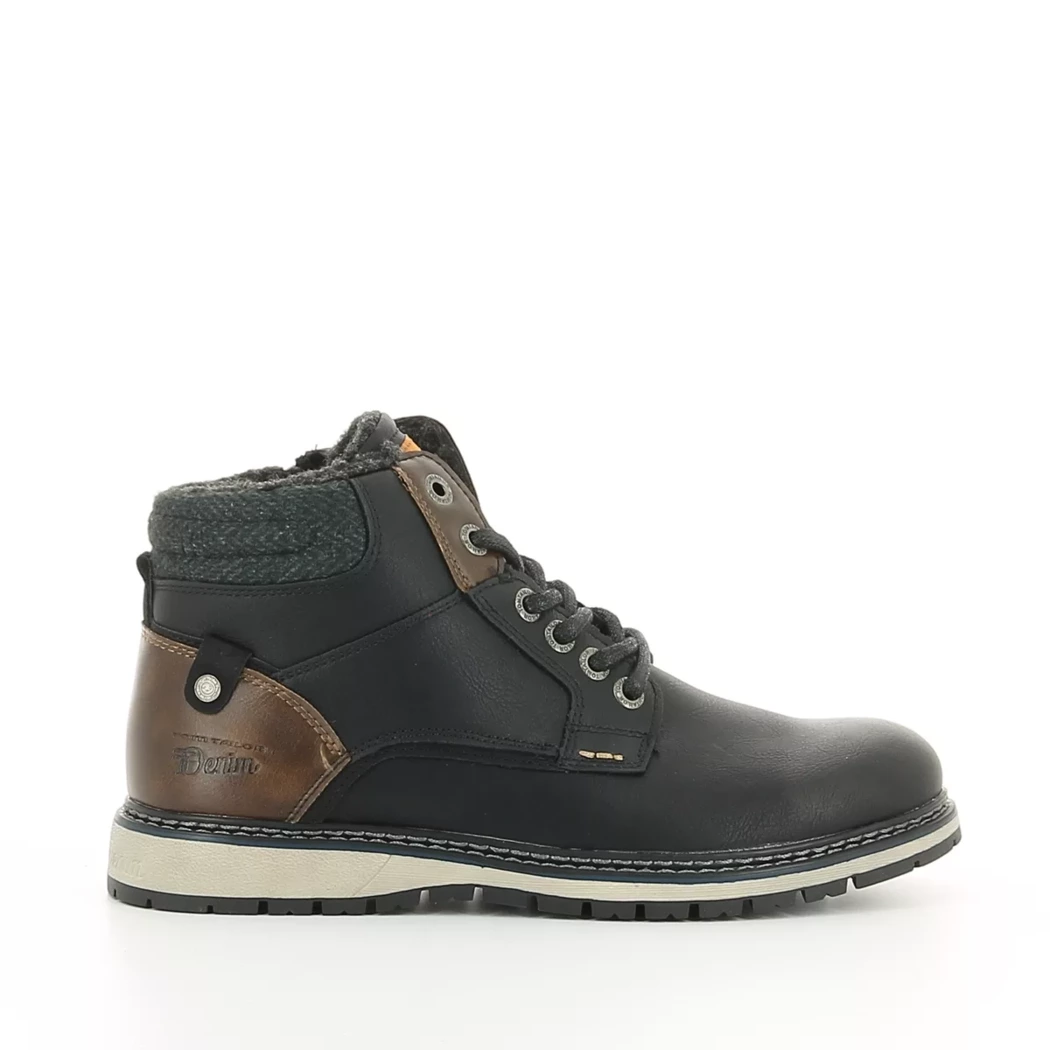 Image (2) de la chaussures Tom Tailor - Bottines Noir en Cuir synthétique