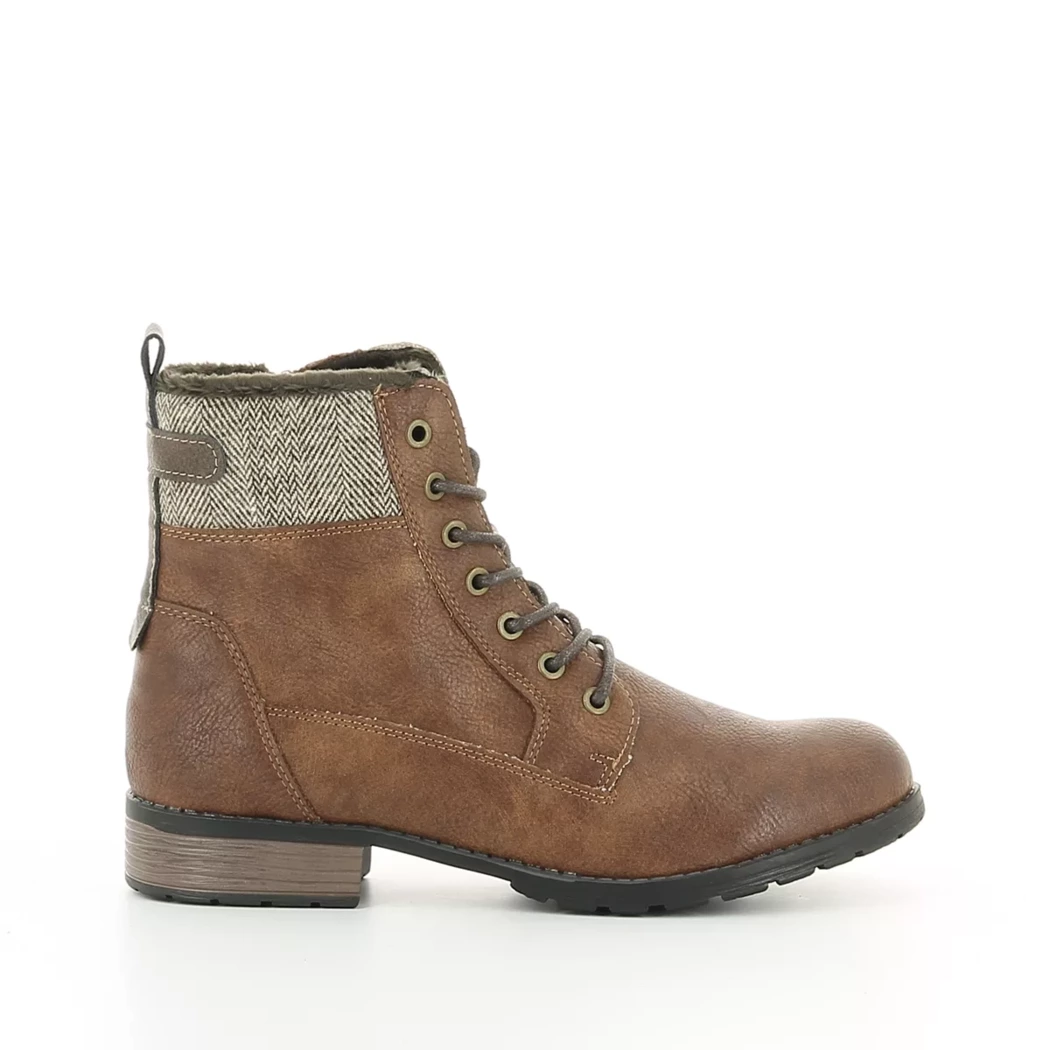 Image (2) de la chaussures Smart Standard - Bottines Cuir naturel / Cognac en Cuir synthétique Image (2) de la chaussures Smart Standard - Bottines Cuir naturel / Cognac en Cuir synthétique