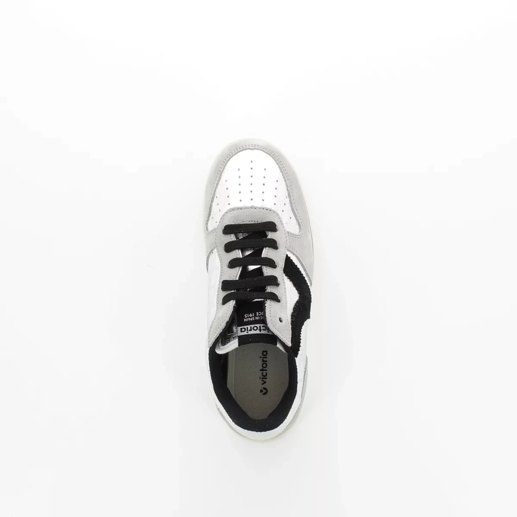 Image (6) de la chaussures Victoria - Baskets Gris en Cuir nubuck