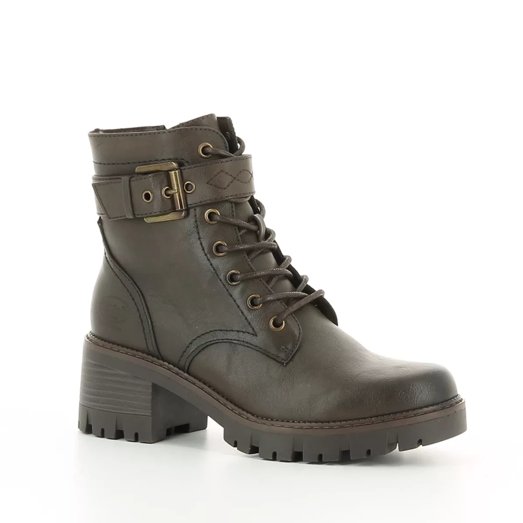 Image (1) de la chaussures Dockers - Bottines Marron en Cuir synthétique