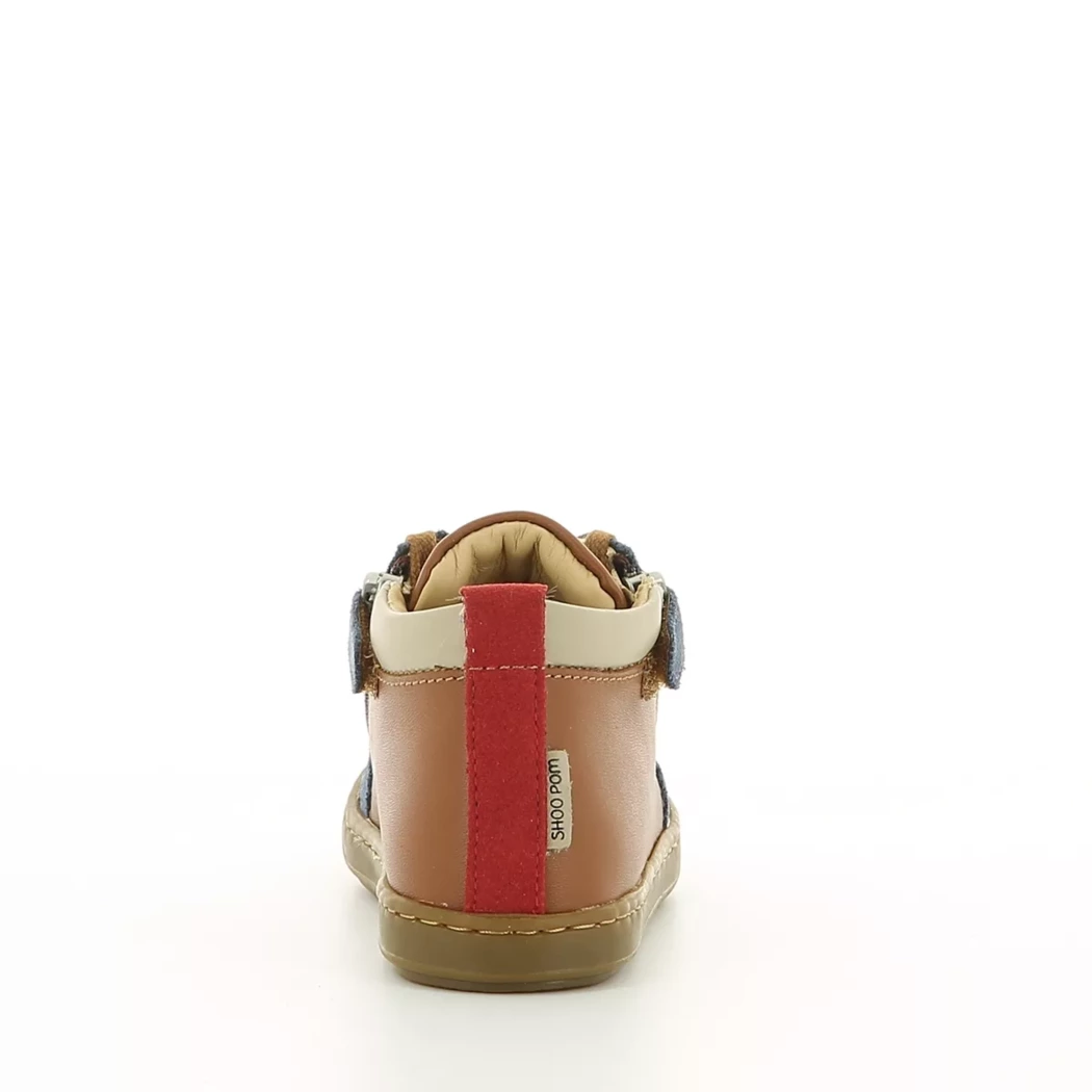 Image (3) de la chaussures Shoo pom - Bottines Cuir naturel / Cognac en Cuir