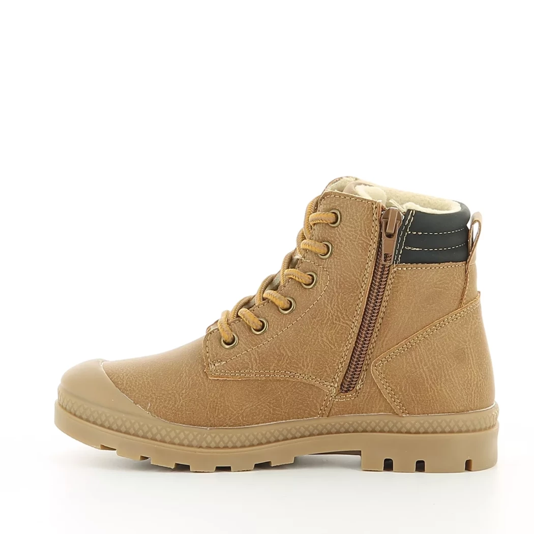 Image (4) de la chaussures Off Road - Bottines Cuir naturel / Cognac en Cuir synthétique