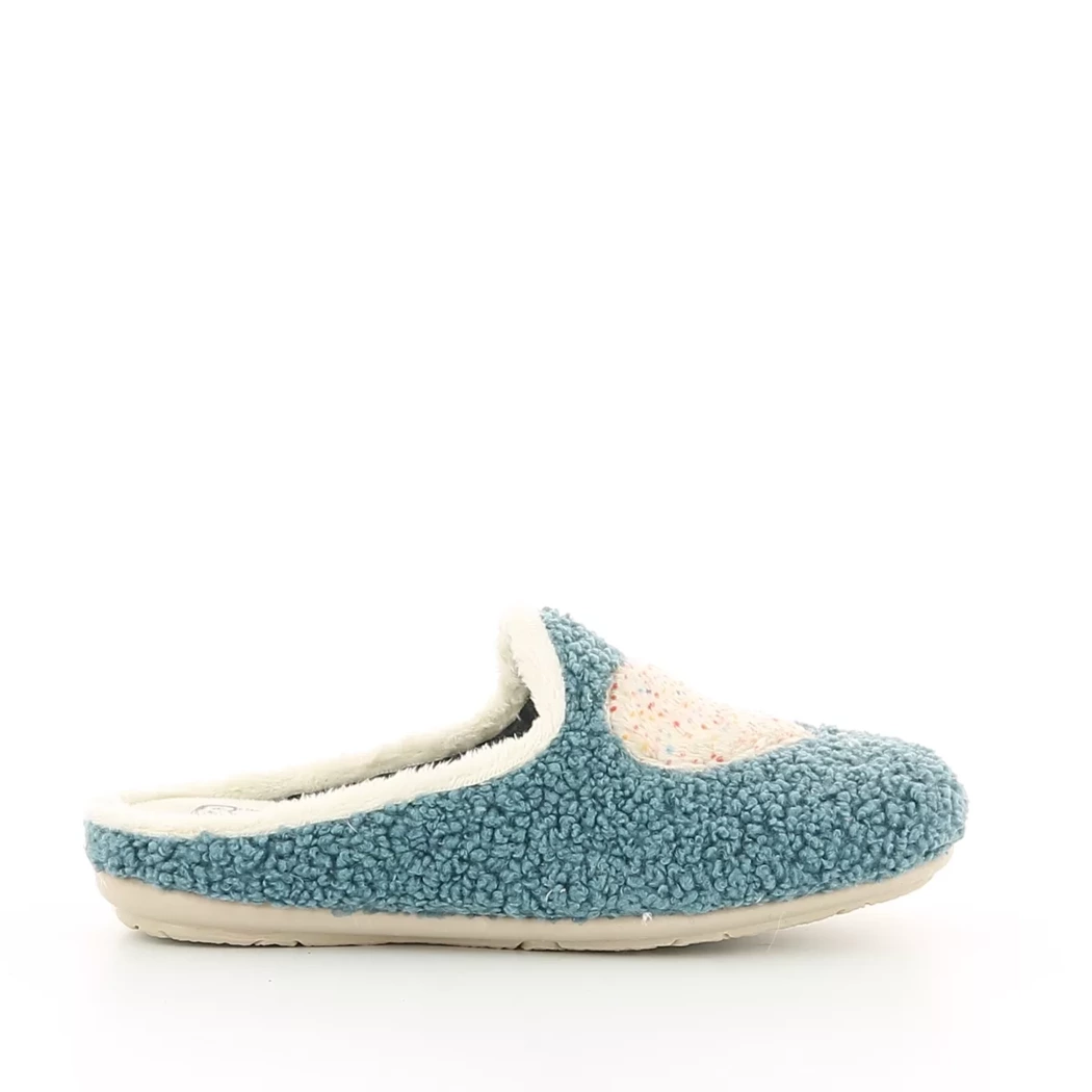 Image (2) de la chaussures Alter Native - Pantoufles et Chaussons Bleu en Textile