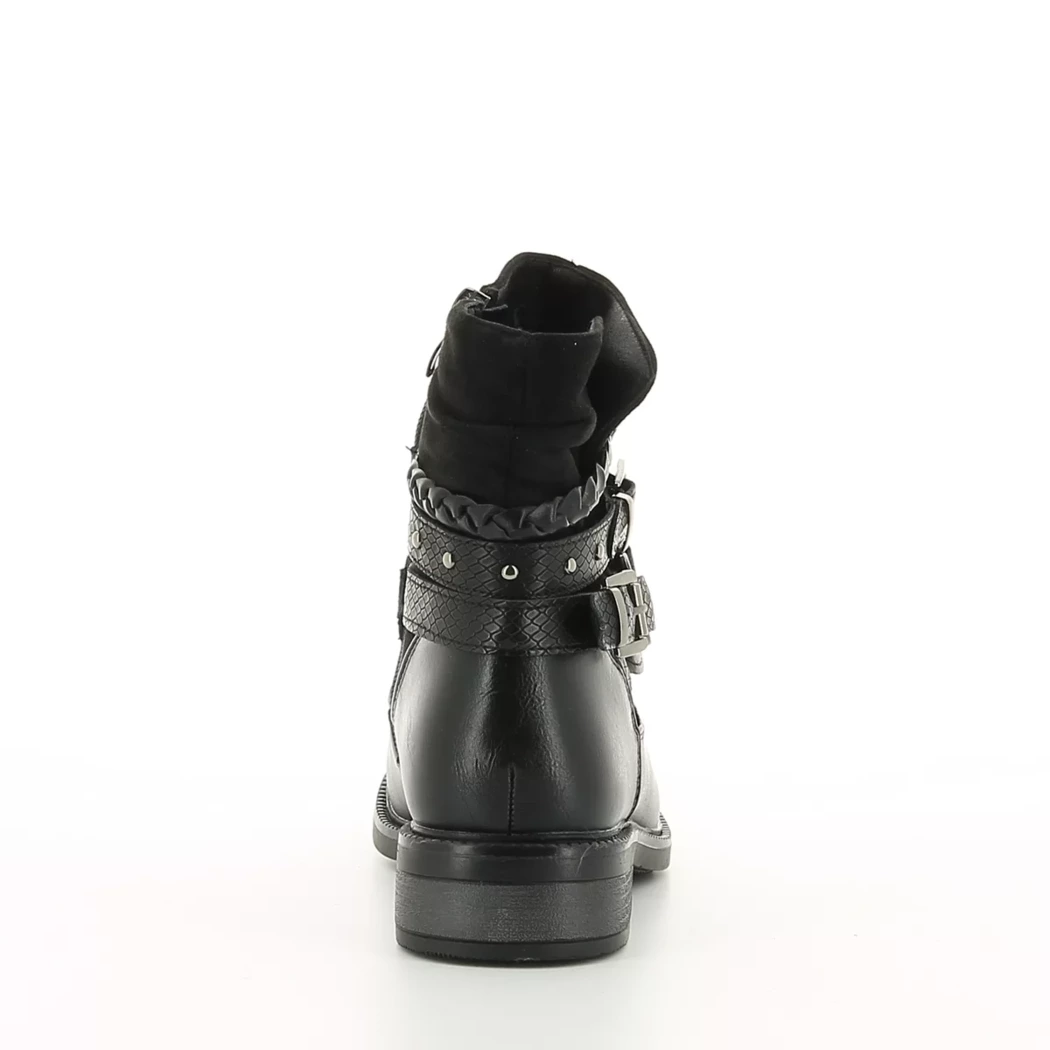 Image (3) de la chaussures Smart Standard - Boots Noir en Cuir synthétique