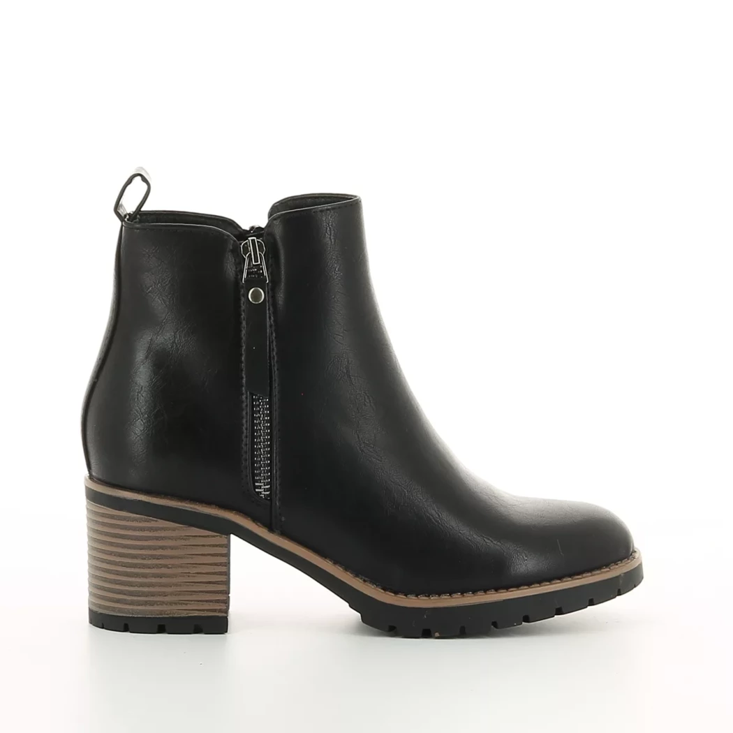 Image (2) de la chaussures Smart Standard - Boots Noir en Cuir synthétique Image (2) de la chaussures Smart Standard - Boots Noir en Cuir synthétique
