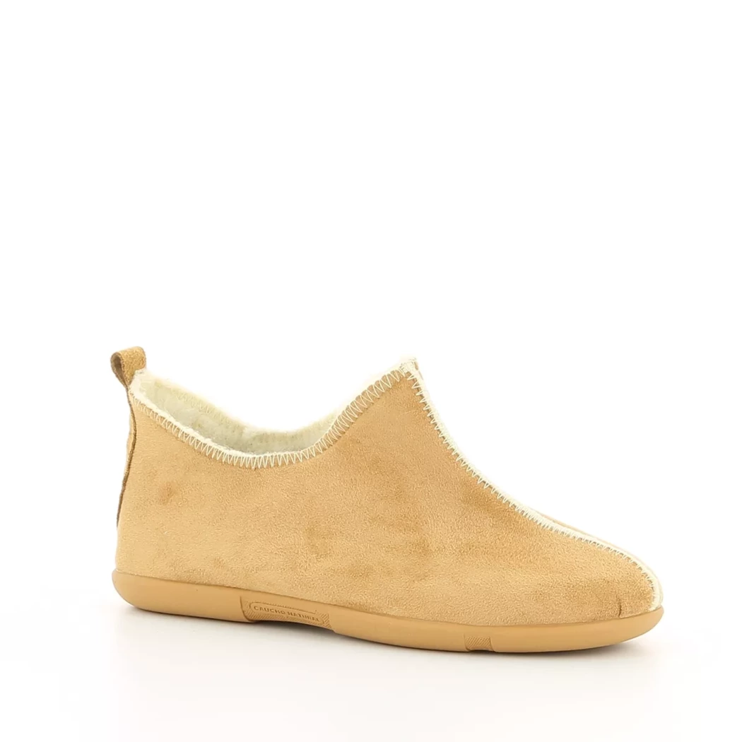 Image (1) de la chaussures OUF!... - Pantoufles et Chaussons Cuir naturel / Cognac en Textile Image (1) de la chaussures OUF!... - Pantoufles et Chaussons Cuir naturel / Cognac en Textile