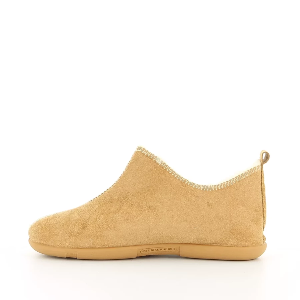 Image (4) de la chaussures OUF!... - Pantoufles et Chaussons Cuir naturel / Cognac en Textile Image (4) de la chaussures OUF!... - Pantoufles et Chaussons Cuir naturel / Cognac en Textile