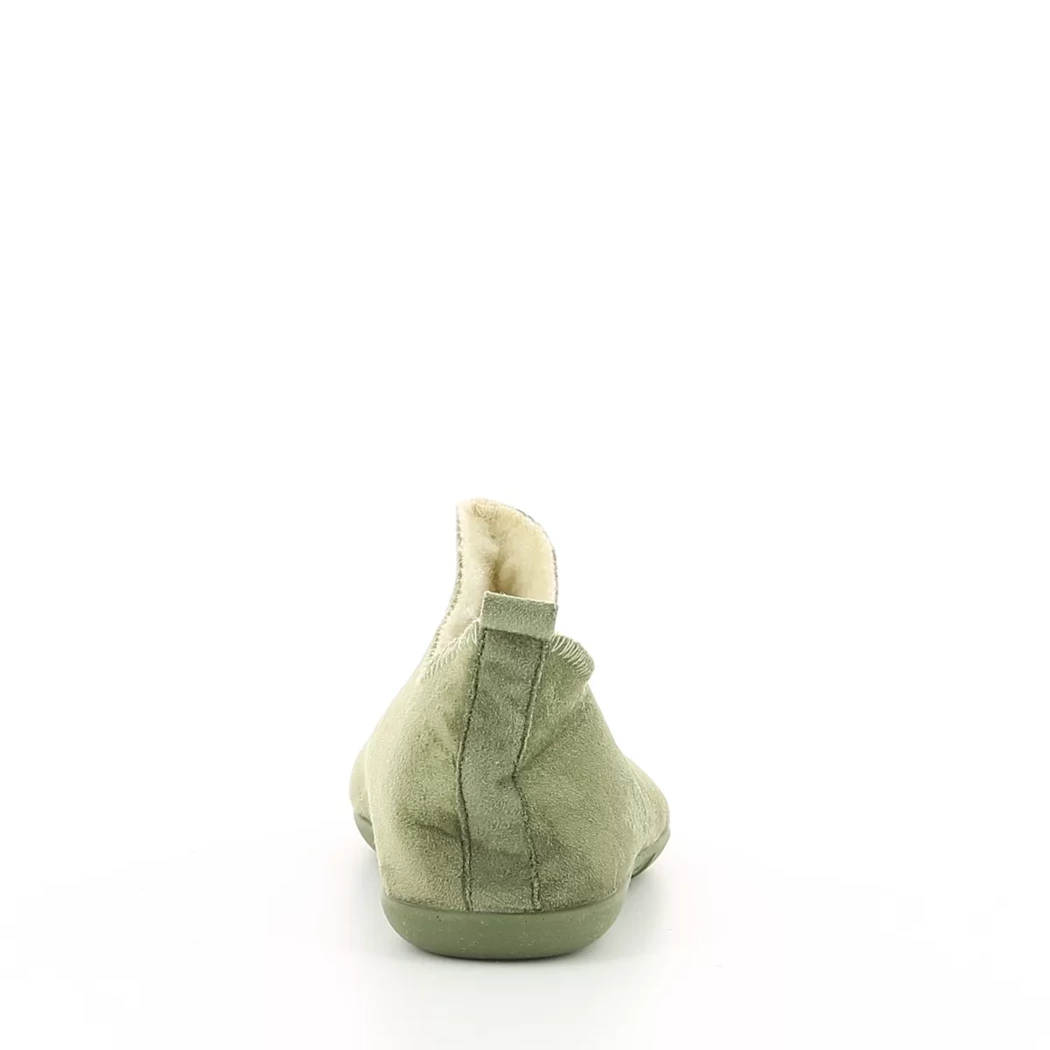 Image (3) de la chaussures OUF!... - Pantoufles et Chaussons Vert en Textile