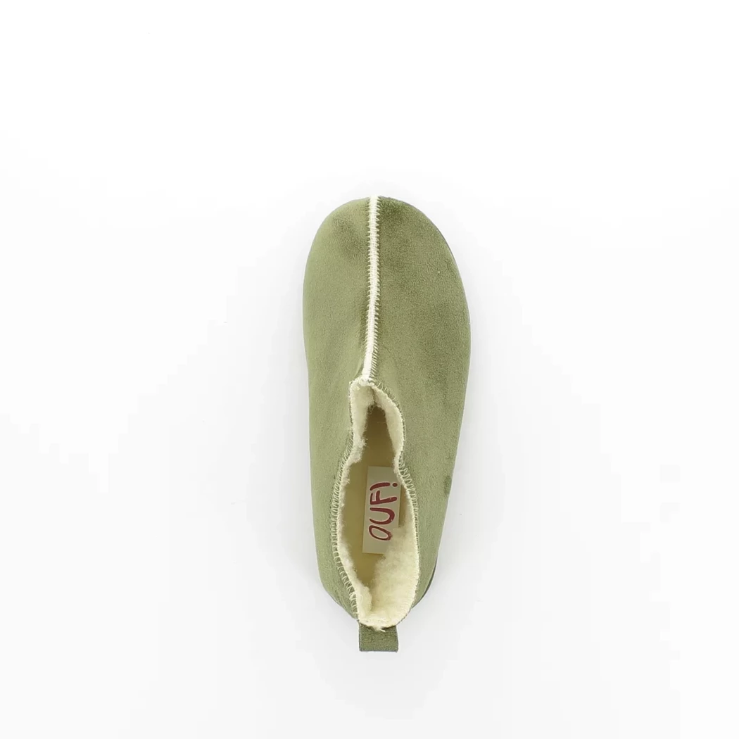 Image (6) de la chaussures OUF!... - Pantoufles et Chaussons Vert en Textile