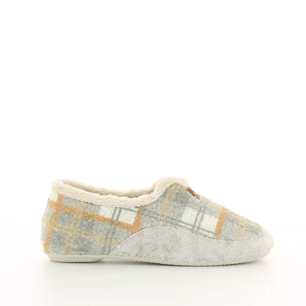 Image (2) de la chaussures OUF!... - Pantoufles et Chaussons Gris en Textile Image (2) de la chaussures OUF!... - Pantoufles et Chaussons Gris en Textile