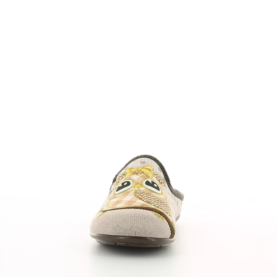 Image (5) de la chaussures OUF!... - Pantoufles et Chaussons Taupe en Textile Image (5) de la chaussures OUF!... - Pantoufles et Chaussons Taupe en Textile