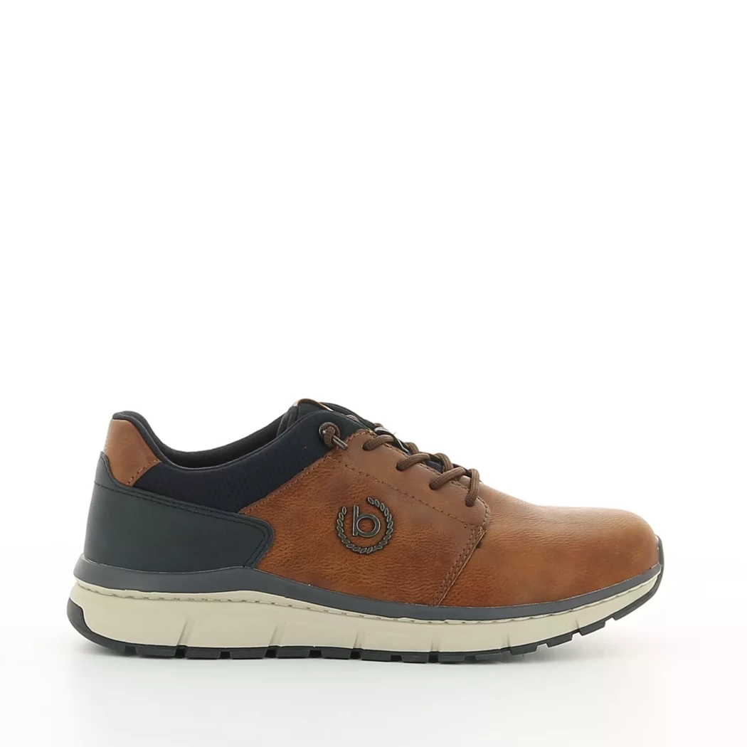 Image (2) de la chaussures Bugatti - Baskets Cuir naturel / Cognac en Cuir synthétique